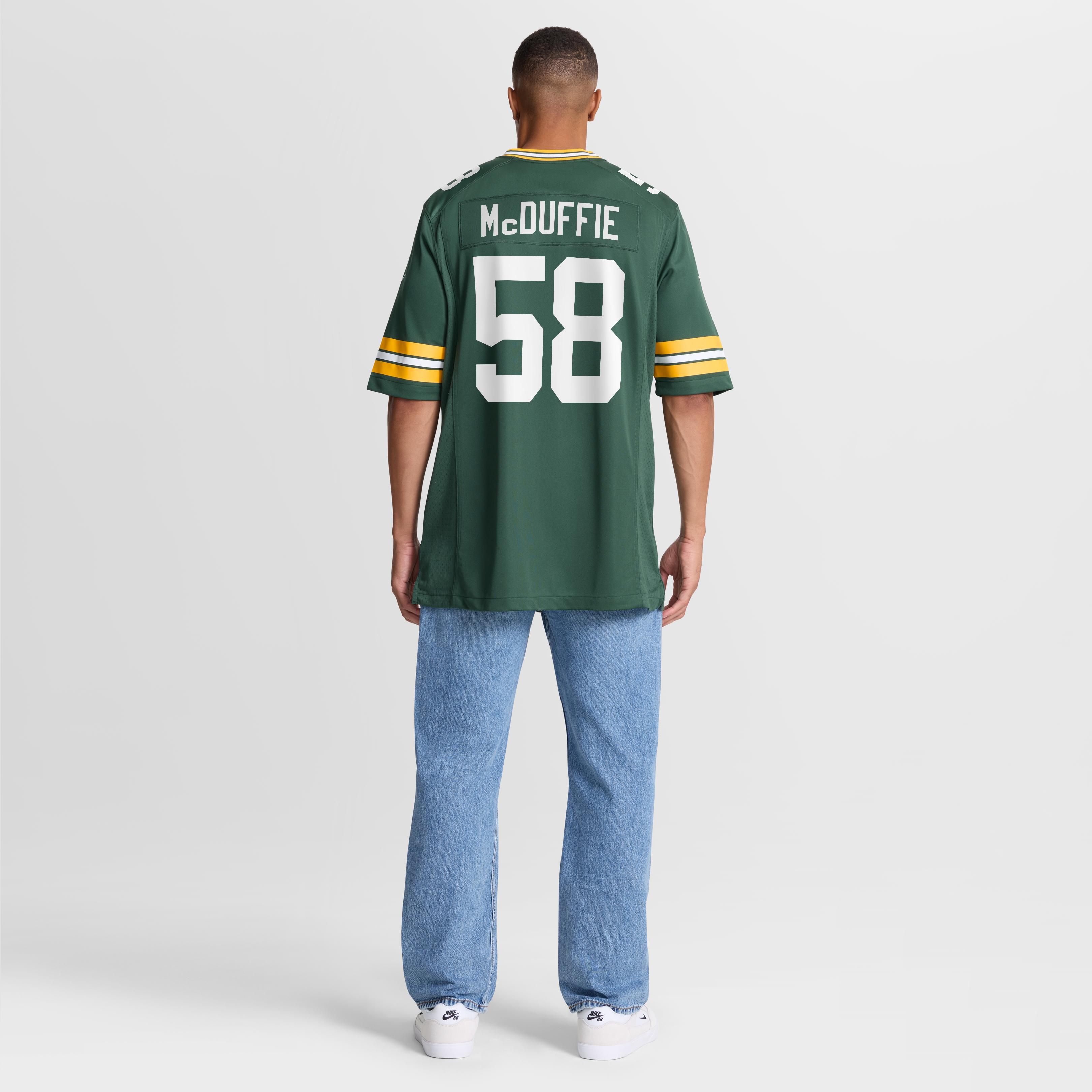 Isaiah McDuffie Green Bay Packers Game Jersey - Green - Image 9