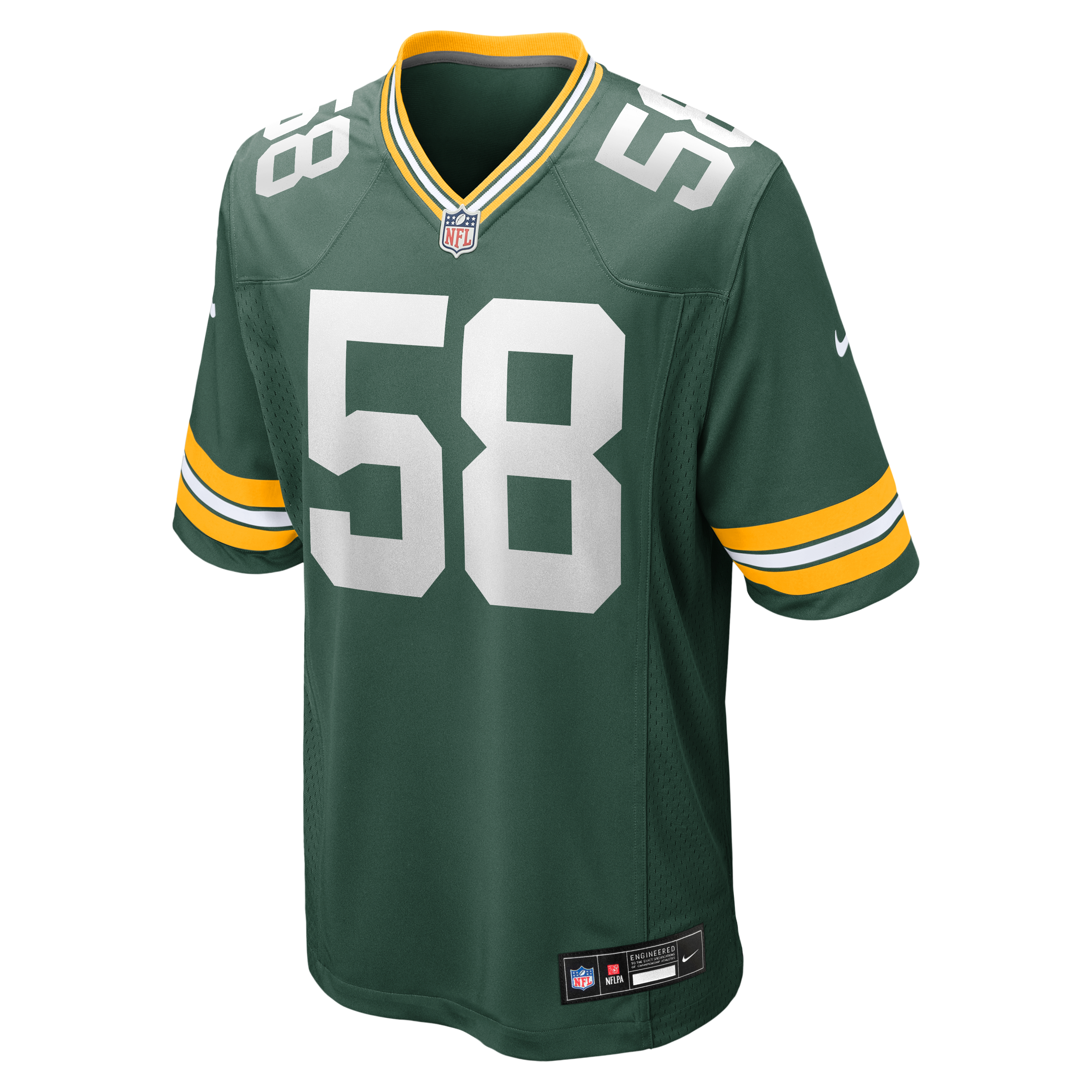 Isaiah McDuffie Green Bay Packers Game Jersey - Green - Image 3