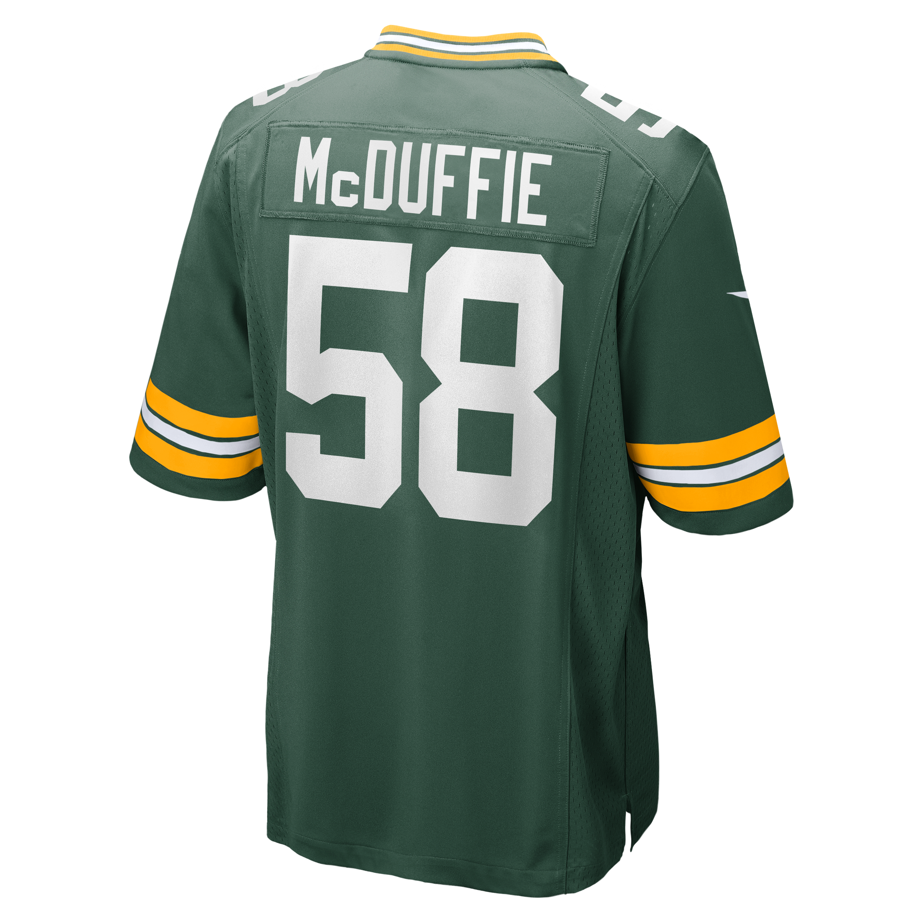 Isaiah McDuffie Green Bay Packers Game Jersey - Green - Image 4