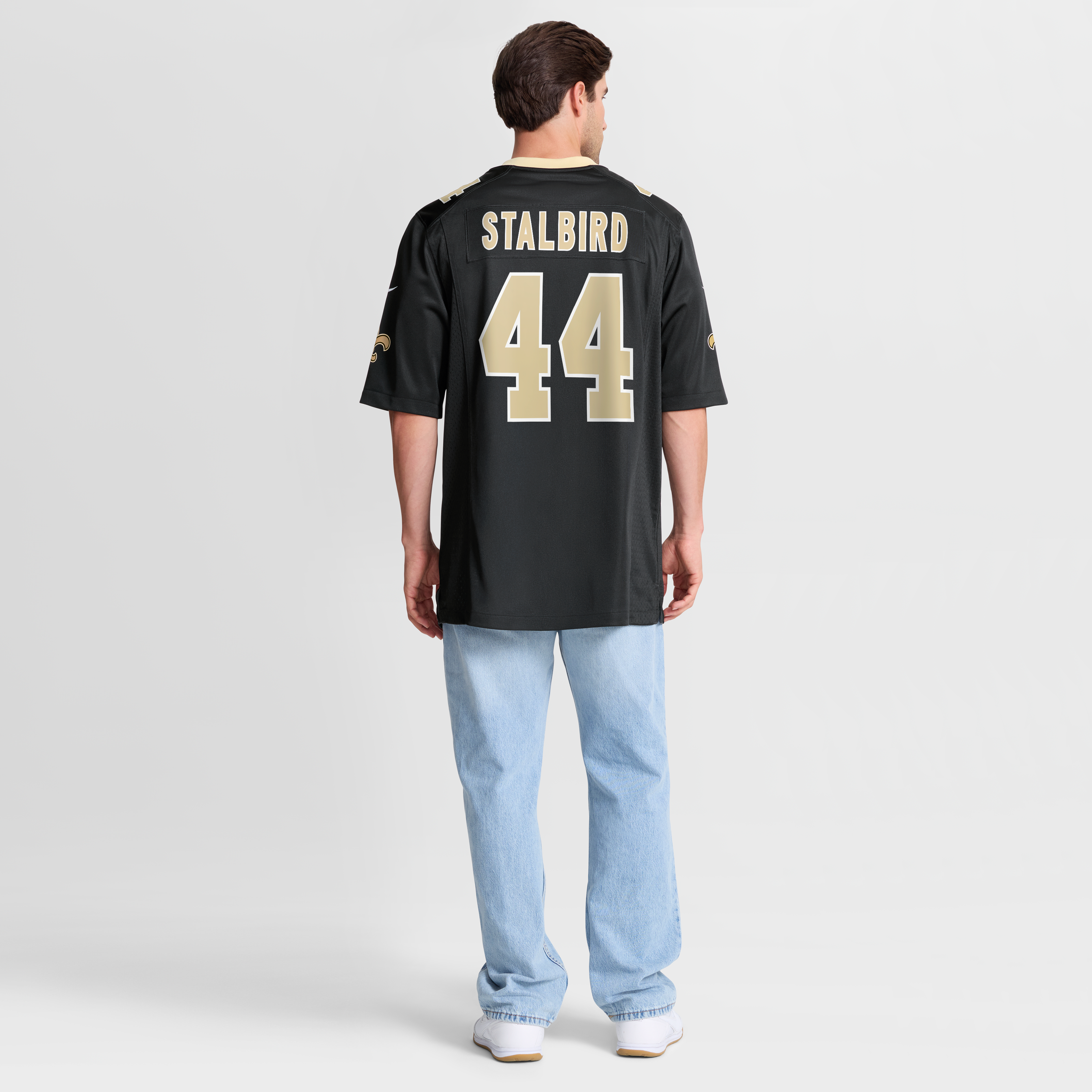 Isaiah Stalbird New Orleans Saints Team Game Jersey - Black - Image 9