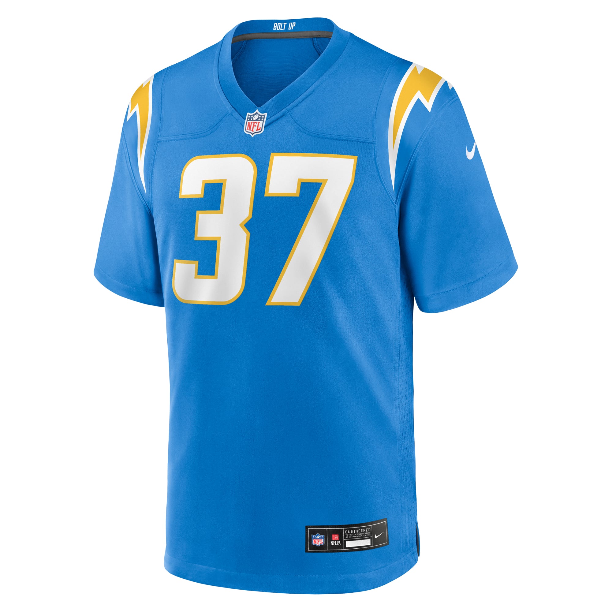 Isas Waxter Los Angeles Chargers Team Game Jersey - Powder Blue - Image 3