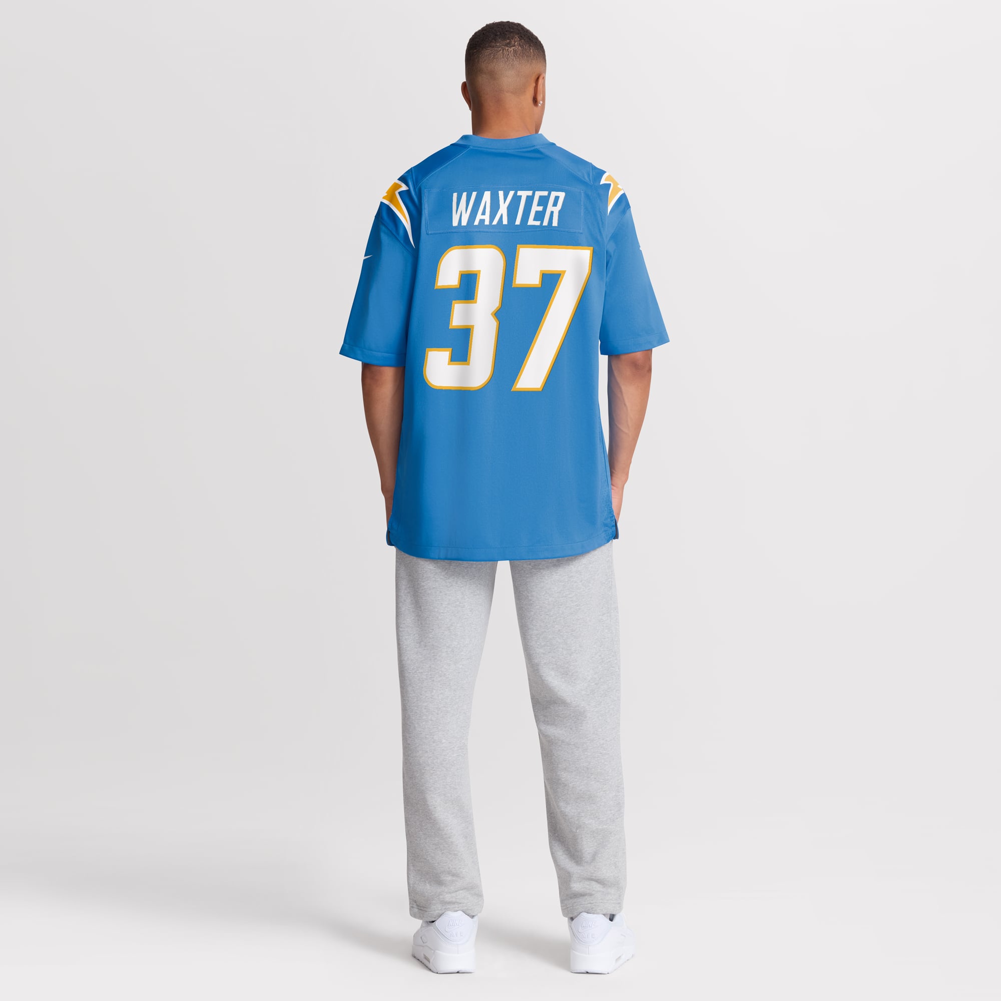 Isas Waxter Los Angeles Chargers Team Game Jersey - Powder Blue - Image 6