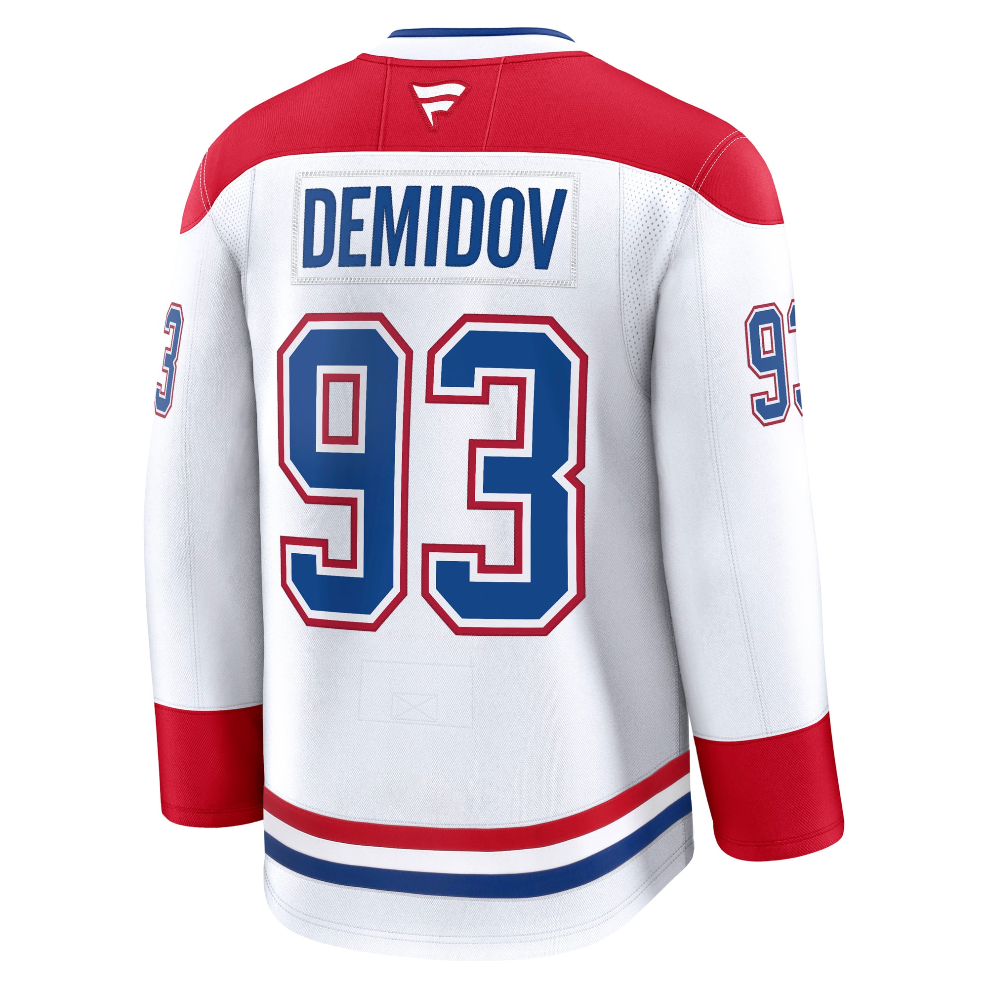 Ivan Demidov Montreal Canadiens Away Premium Jersey - White - Image 4