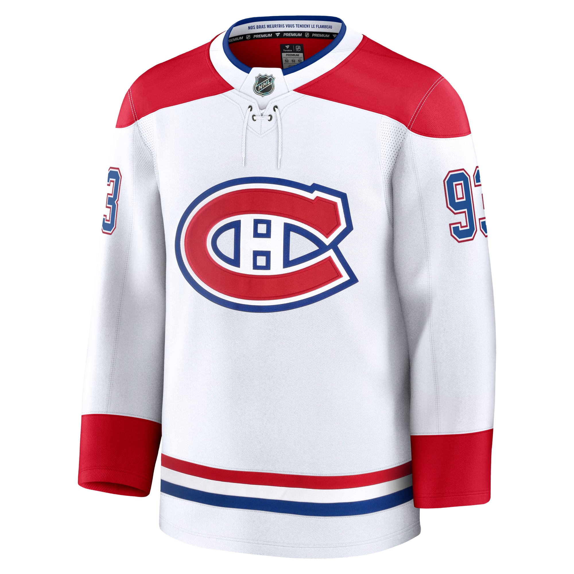 Ivan Demidov Montreal Canadiens Away Premium Jersey - White - Image 3