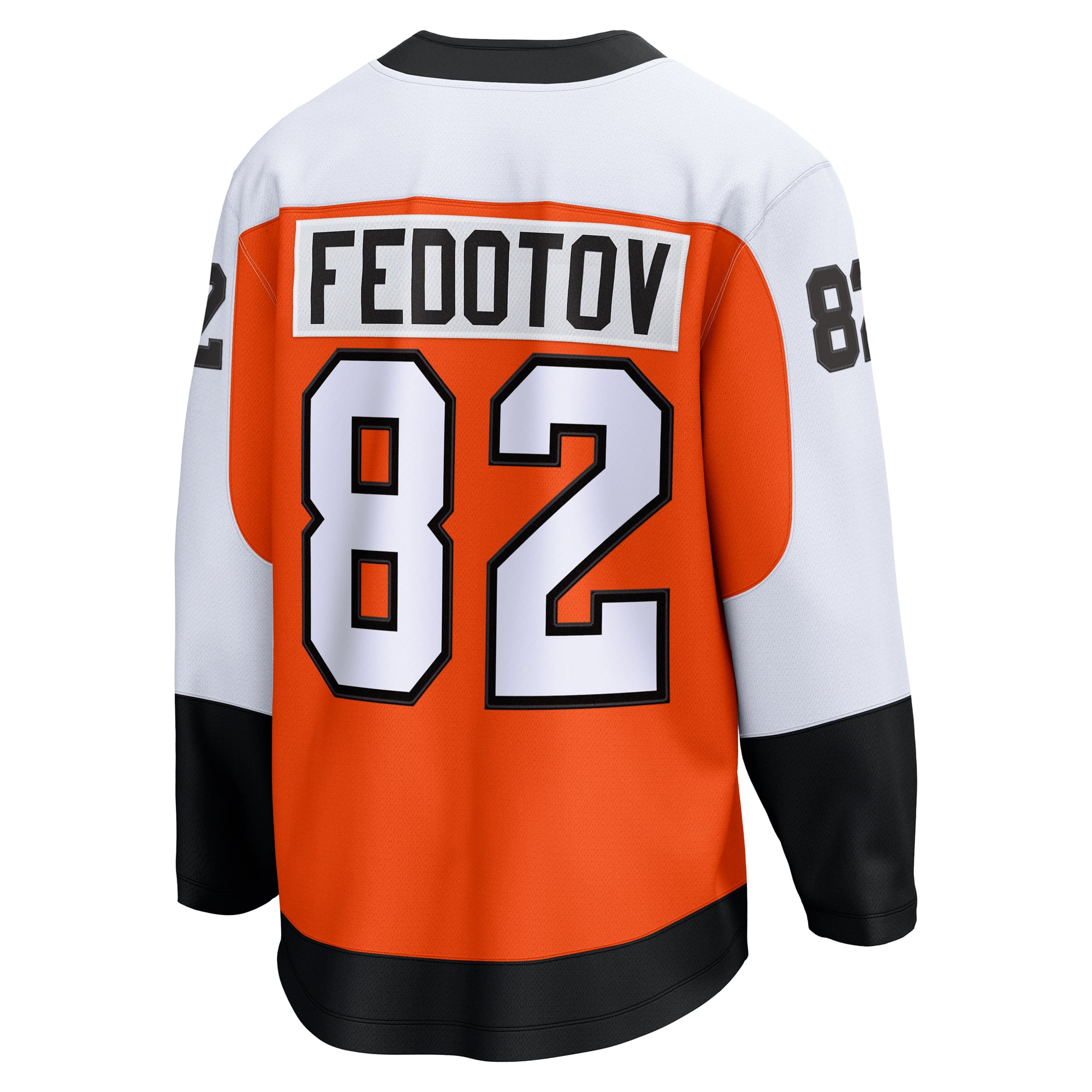 Ivan Fedotov Philadelphia Flyers Home Premier Breakaway Player Jersey - Orange - Image 4