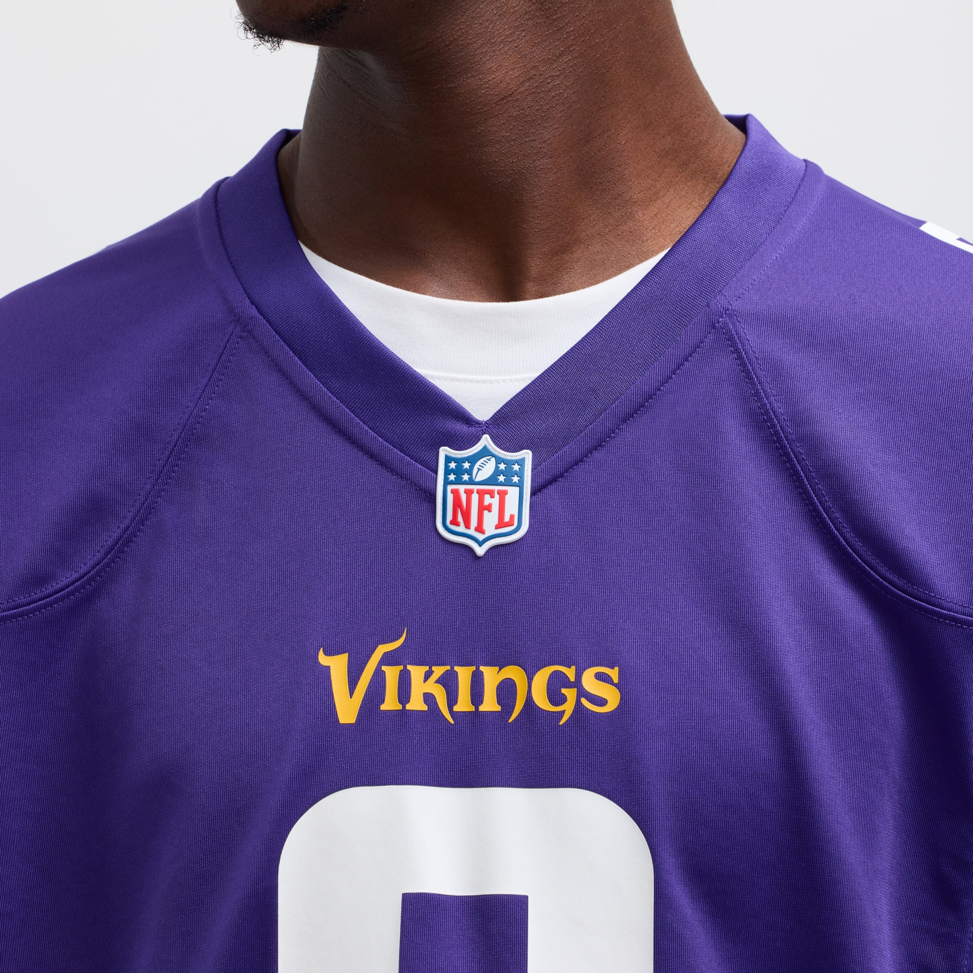 J.J. McCarthy Minnesota Vikings Alternate Game Player Jersey - Purple - Image 8