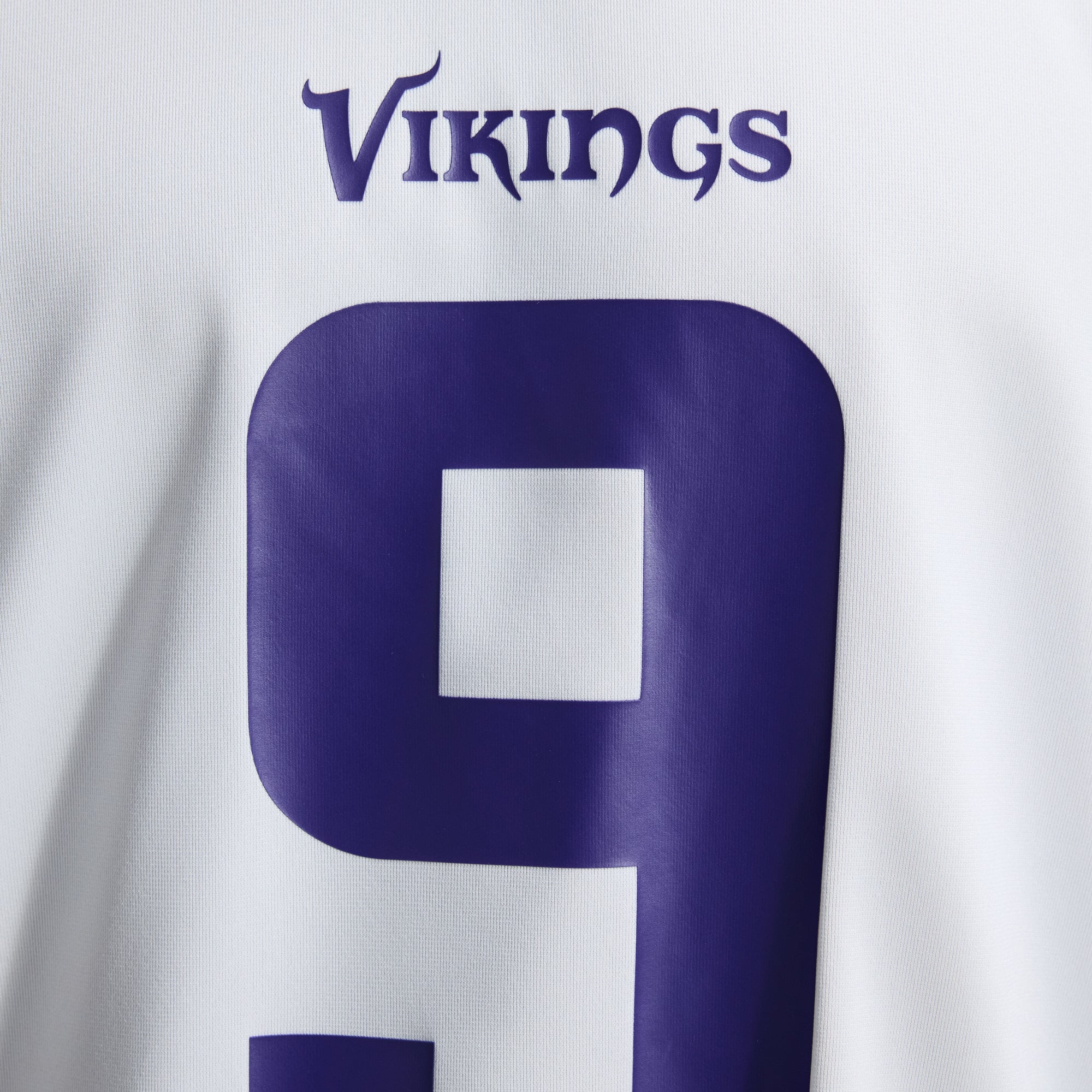 J.J. McCarthy Minnesota Vikings Game Jersey - White - White - Image 13
