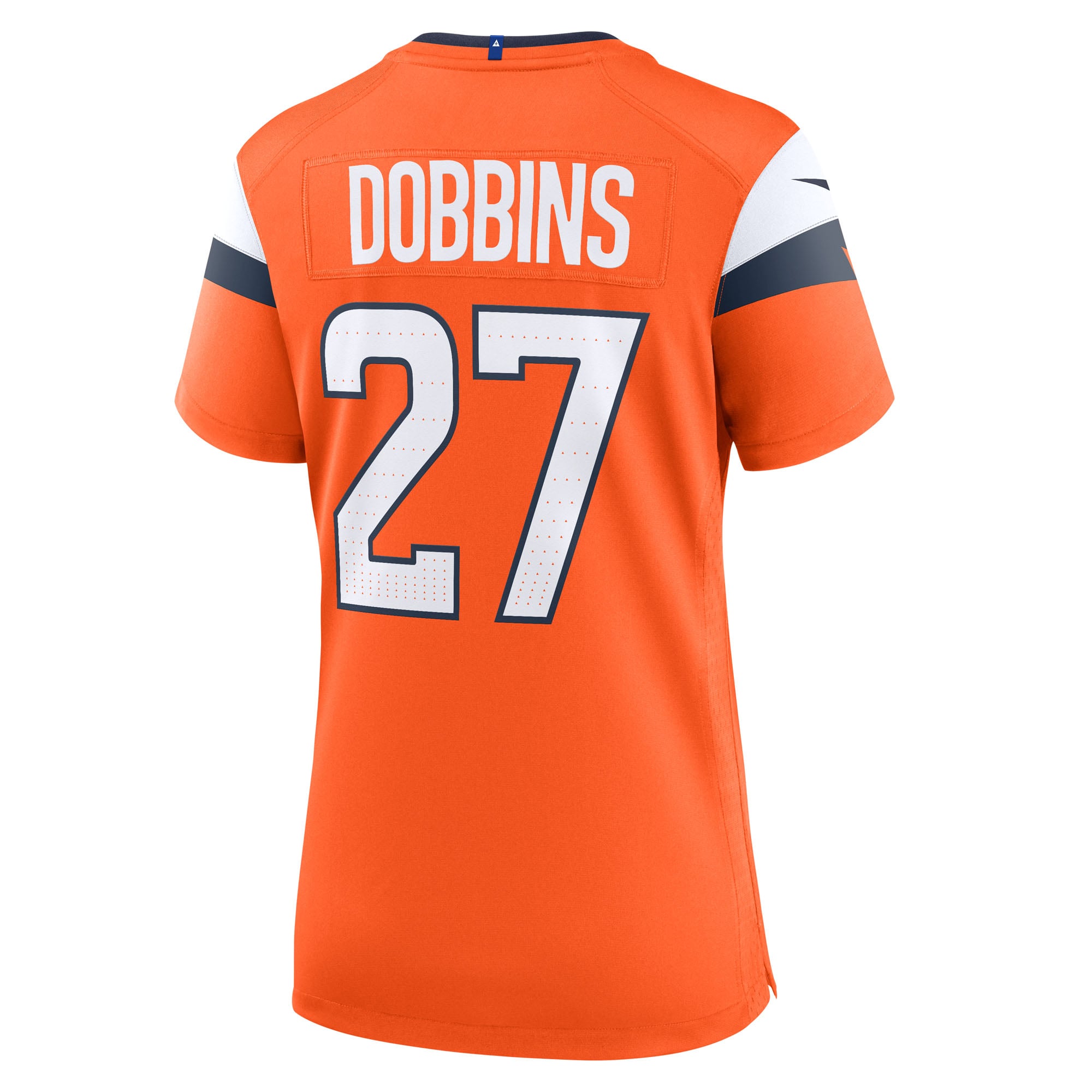 J.K. Dobbins Denver Broncos Women's Team Game Jersey - Orange - Image 4