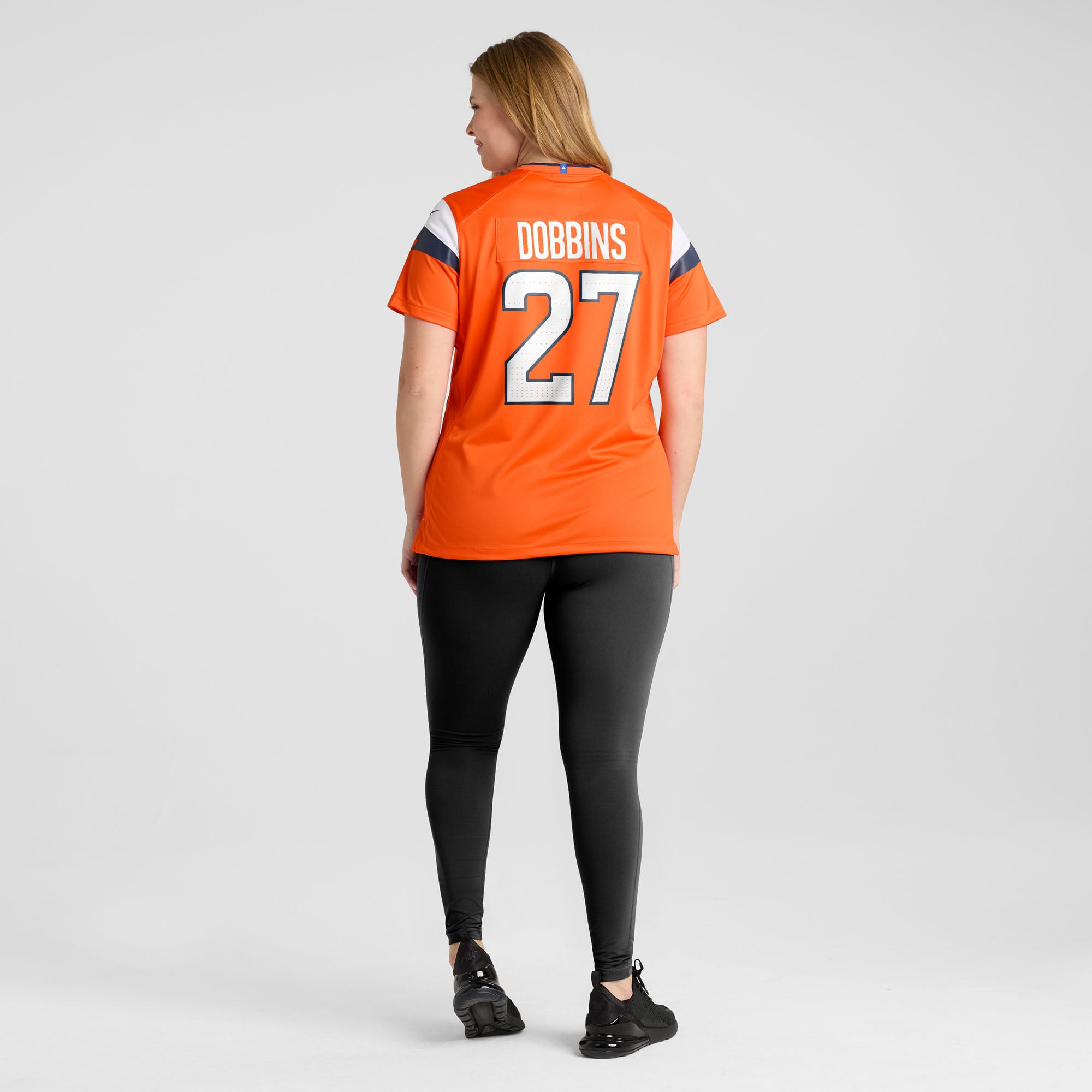 J.K. Dobbins Denver Broncos Women's Team Game Jersey - Orange - Image 8