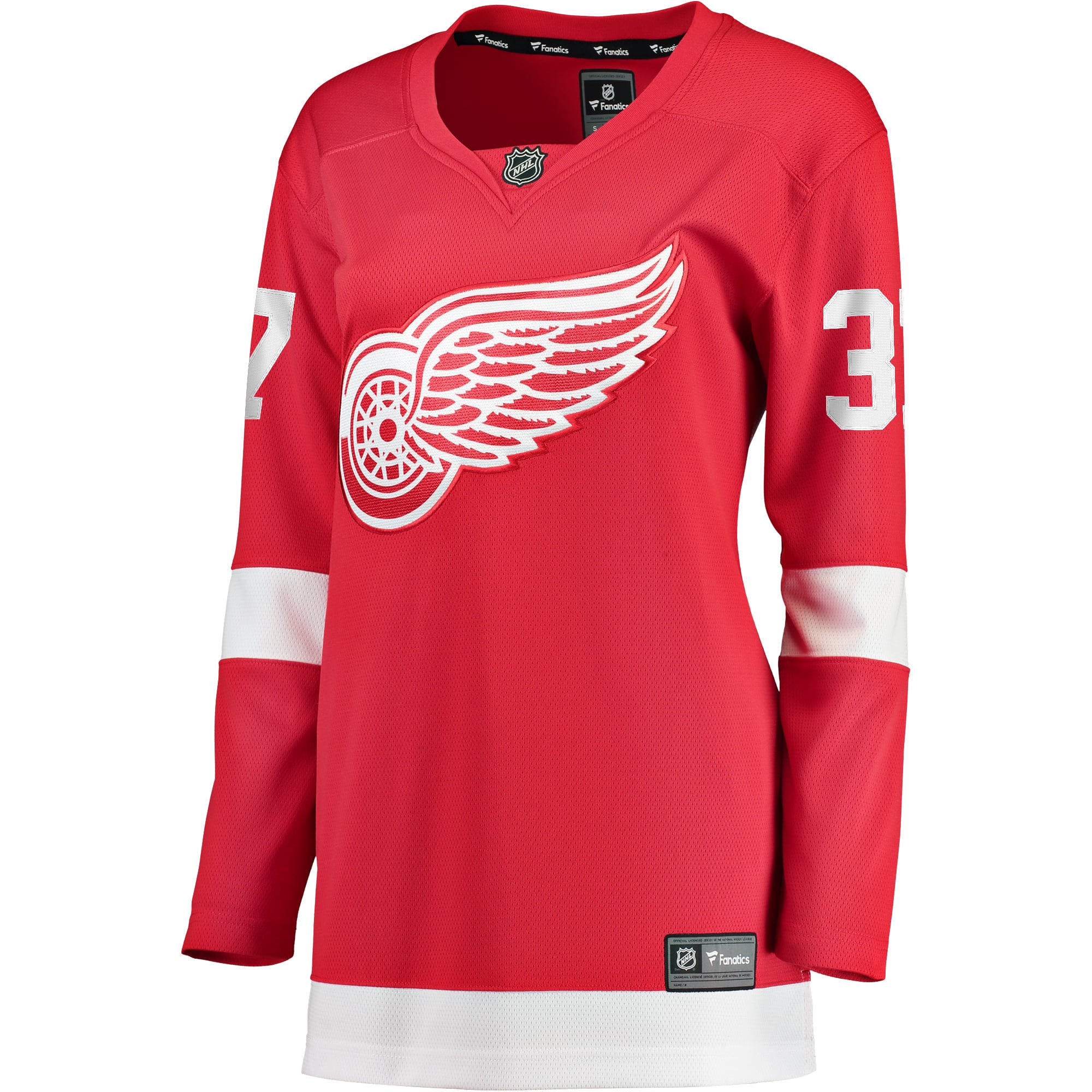 J.T. Compher Detroit Red Wings Women's Home Breakaway Player Jersey - Red - Image 3