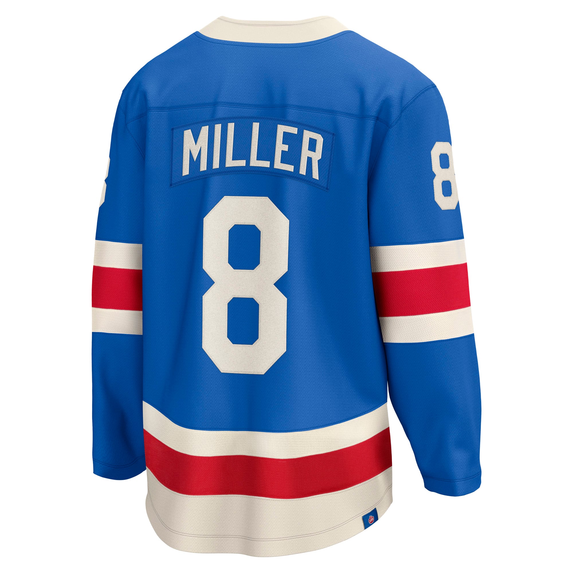 J.T. Miller New York Rangers Centennial Breakaway Jersey - Blue - Image 4
