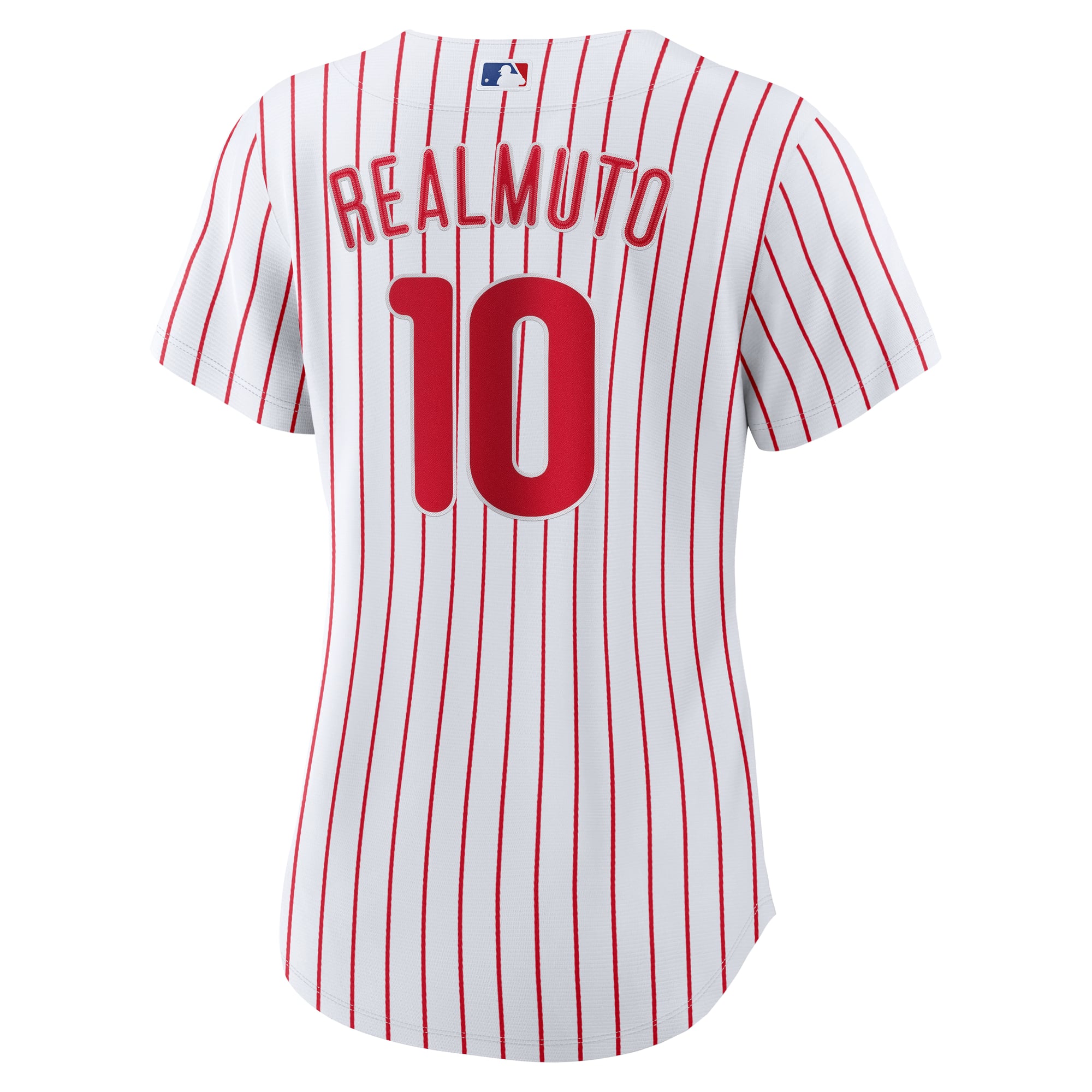 J.T. Realmuto Philadelphia Phillies Women's Home Jersey - White - Image 4