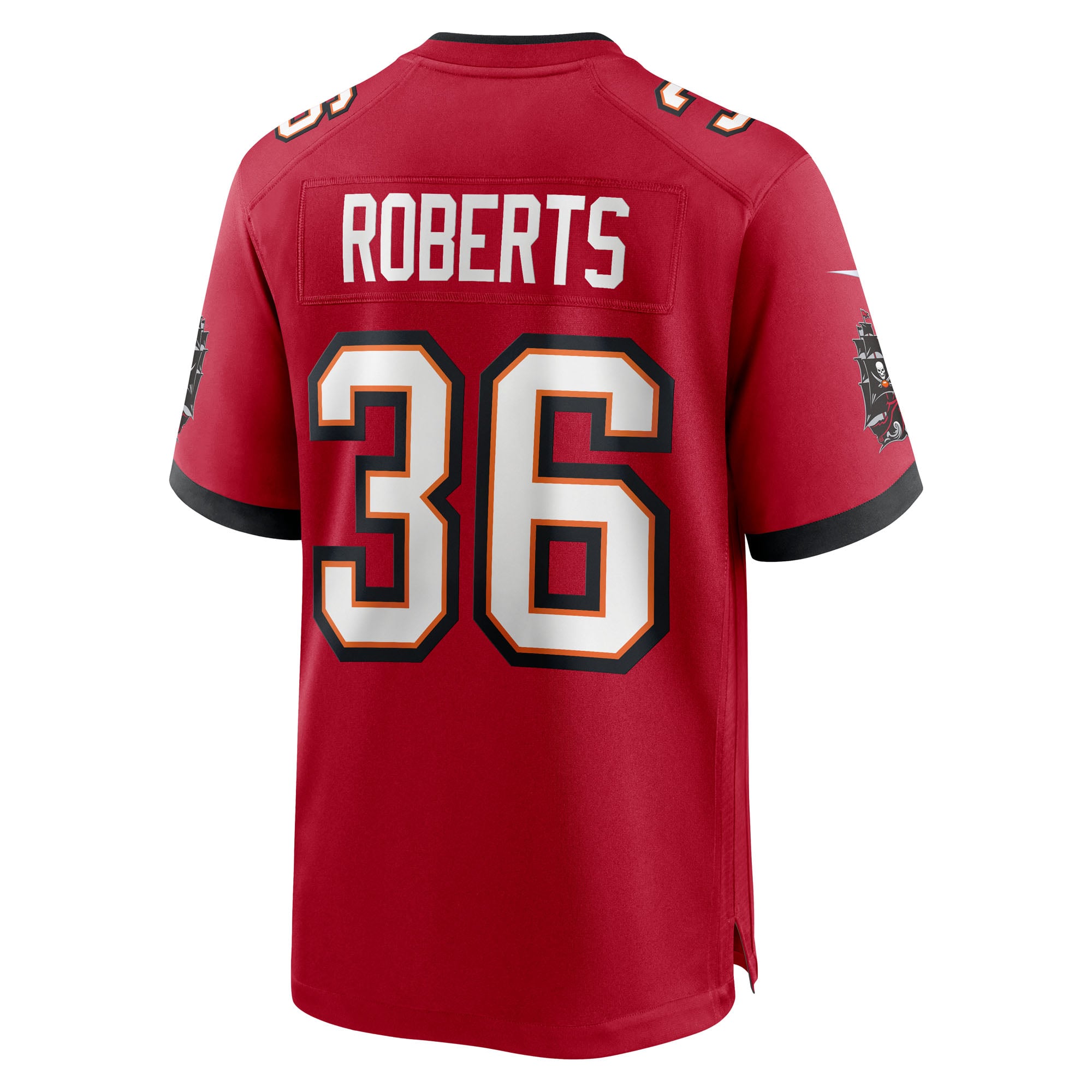 JJ Roberts Tampa Bay Buccaneers Team Game Jersey - Red - Image 4