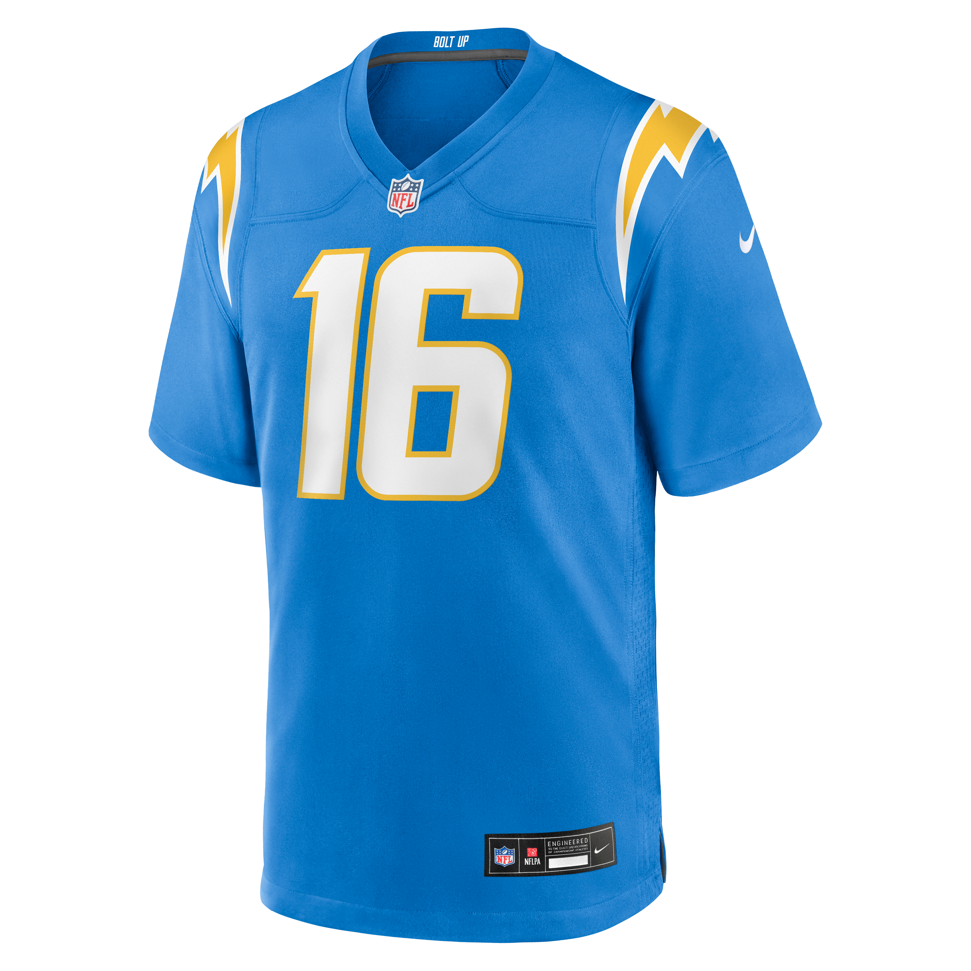 JK Scott Los Angeles Chargers Game Jersey - Powder Blue - Image 3