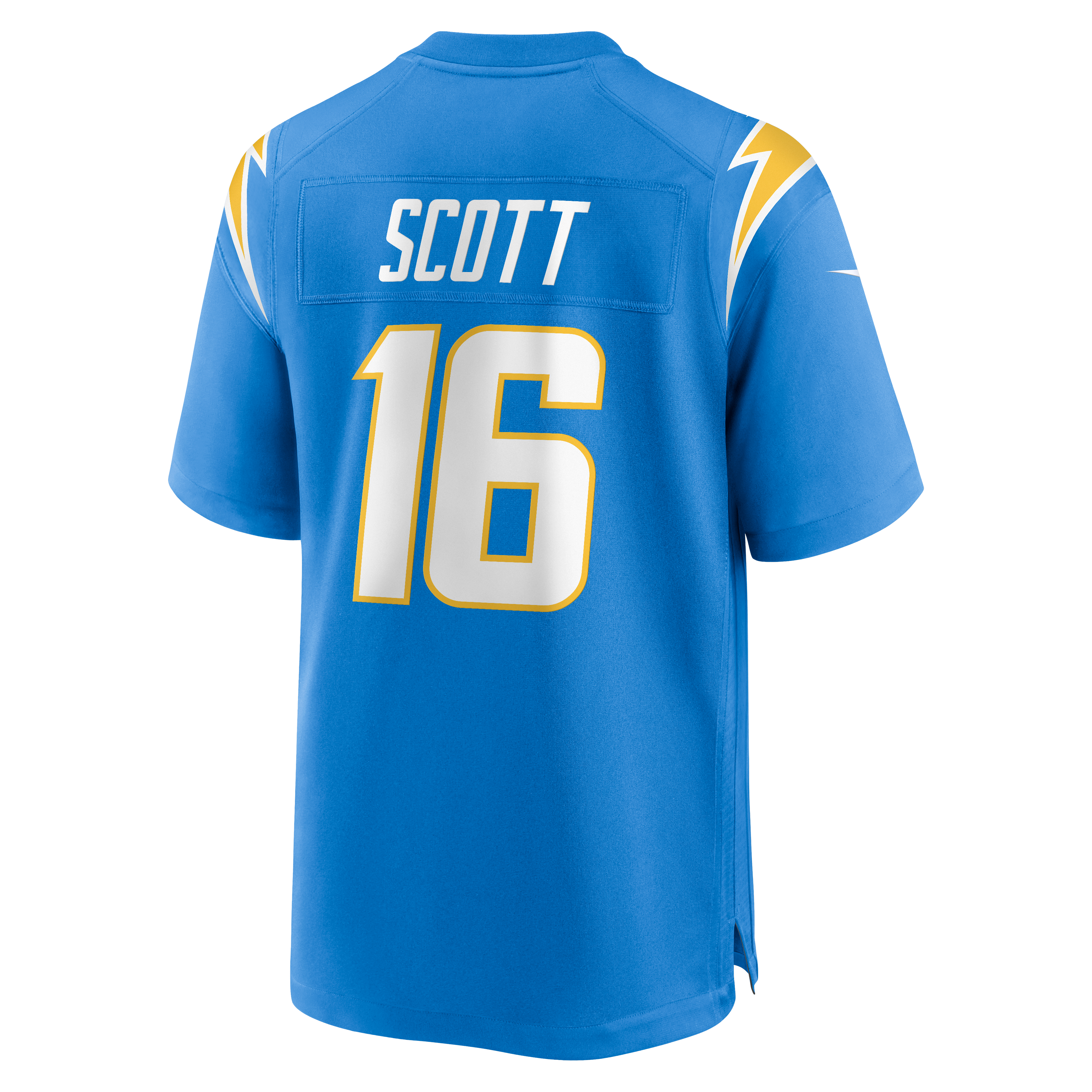 JK Scott Los Angeles Chargers Game Jersey - Powder Blue - Image 4