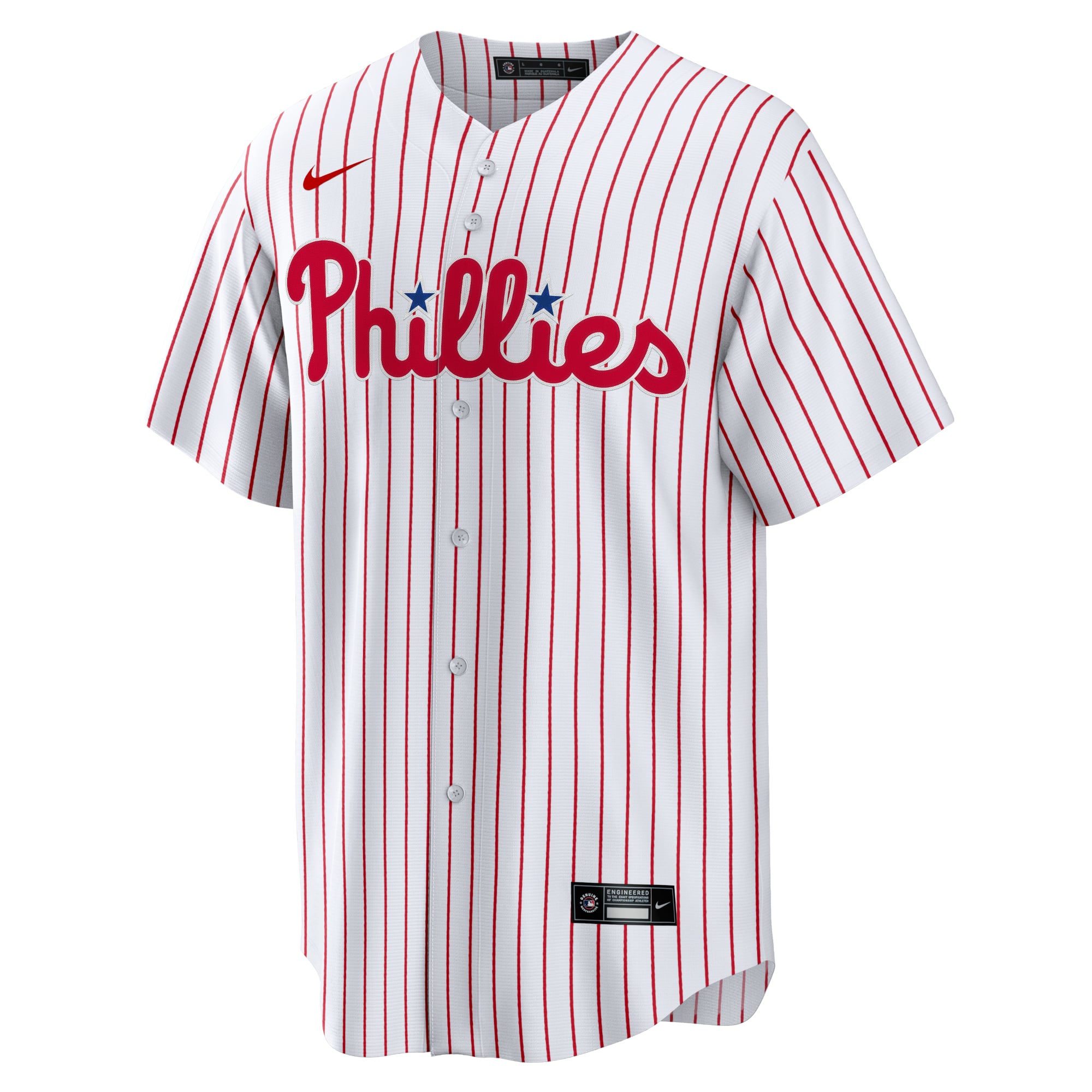 JT Realmuto Philadelphia Phillies Home Player Name Jersey - White - Image 3
