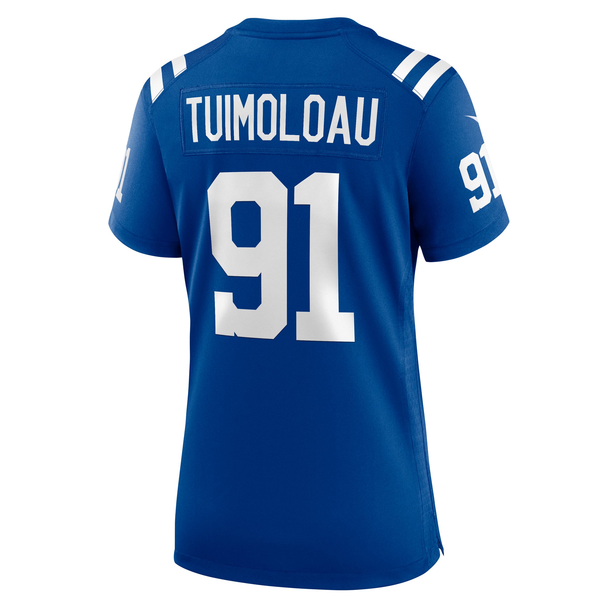 JT Tuimoloau Indianapolis Colts Women's Team Game Jersey - Royal - Image 4