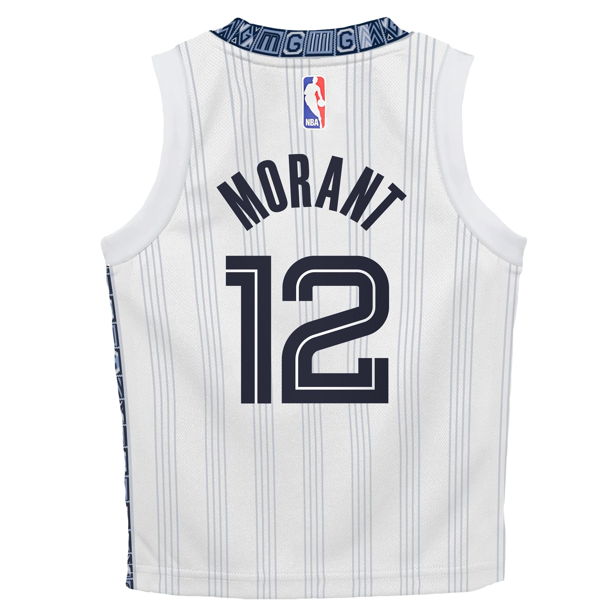 Ja Morant Memphis Grizzlies Preschool 2025/26 City Edition Swingman Jersey - White - Image 4