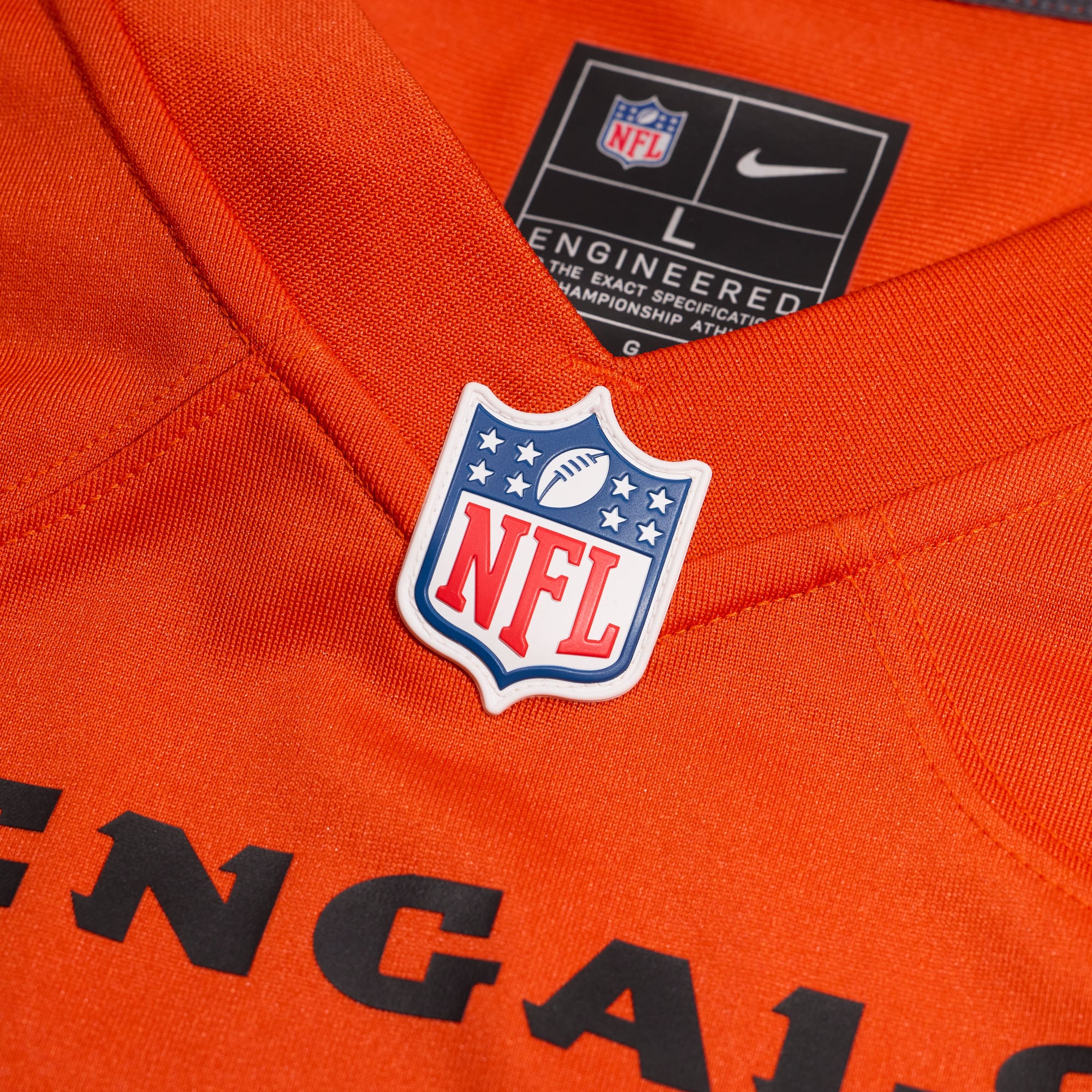 Ja'Marr Chase Cincinnati Bengals Alternate Game Jersey - Orange - Image 5
