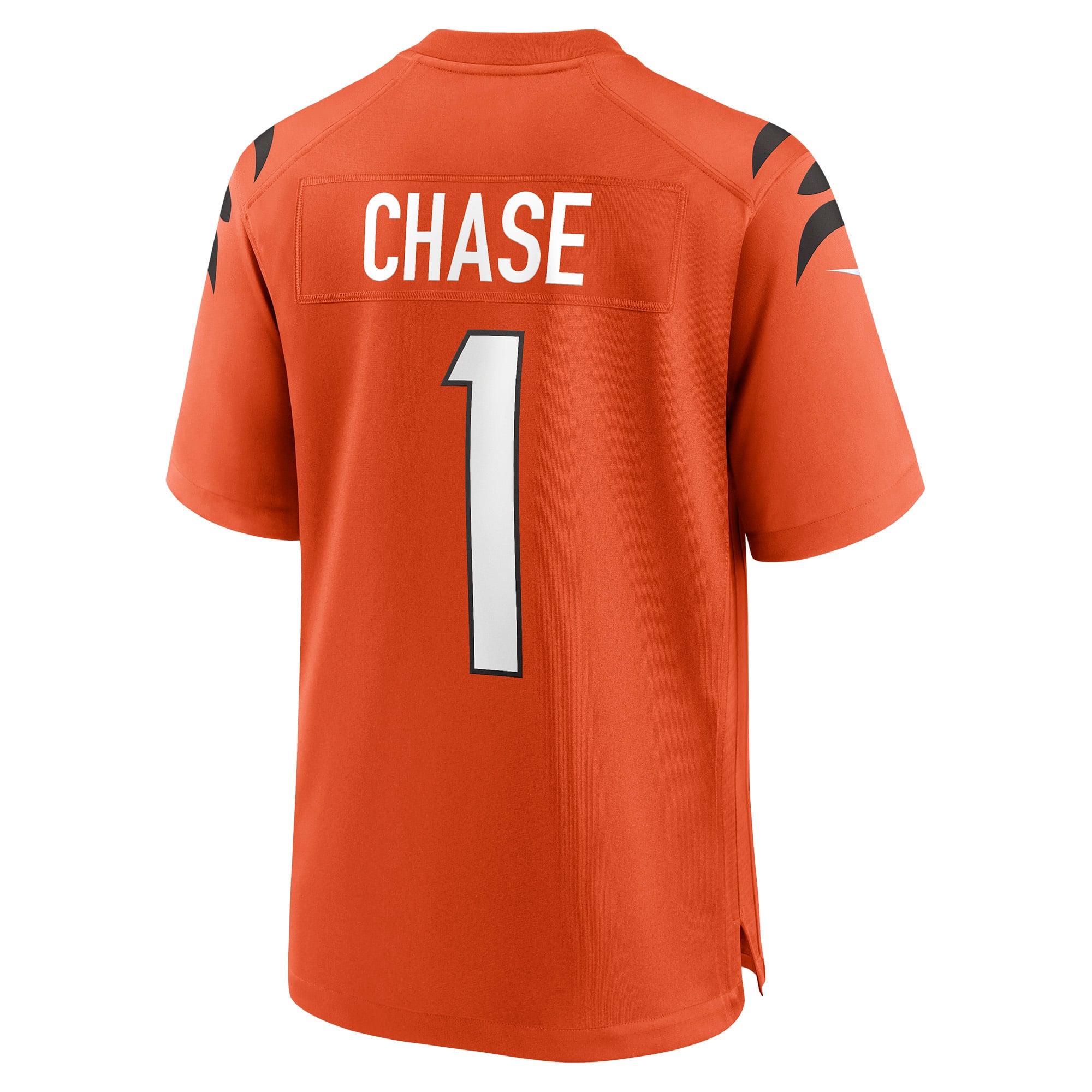 Ja'Marr Chase Cincinnati Bengals Alternate Game Jersey - Orange - Image 4