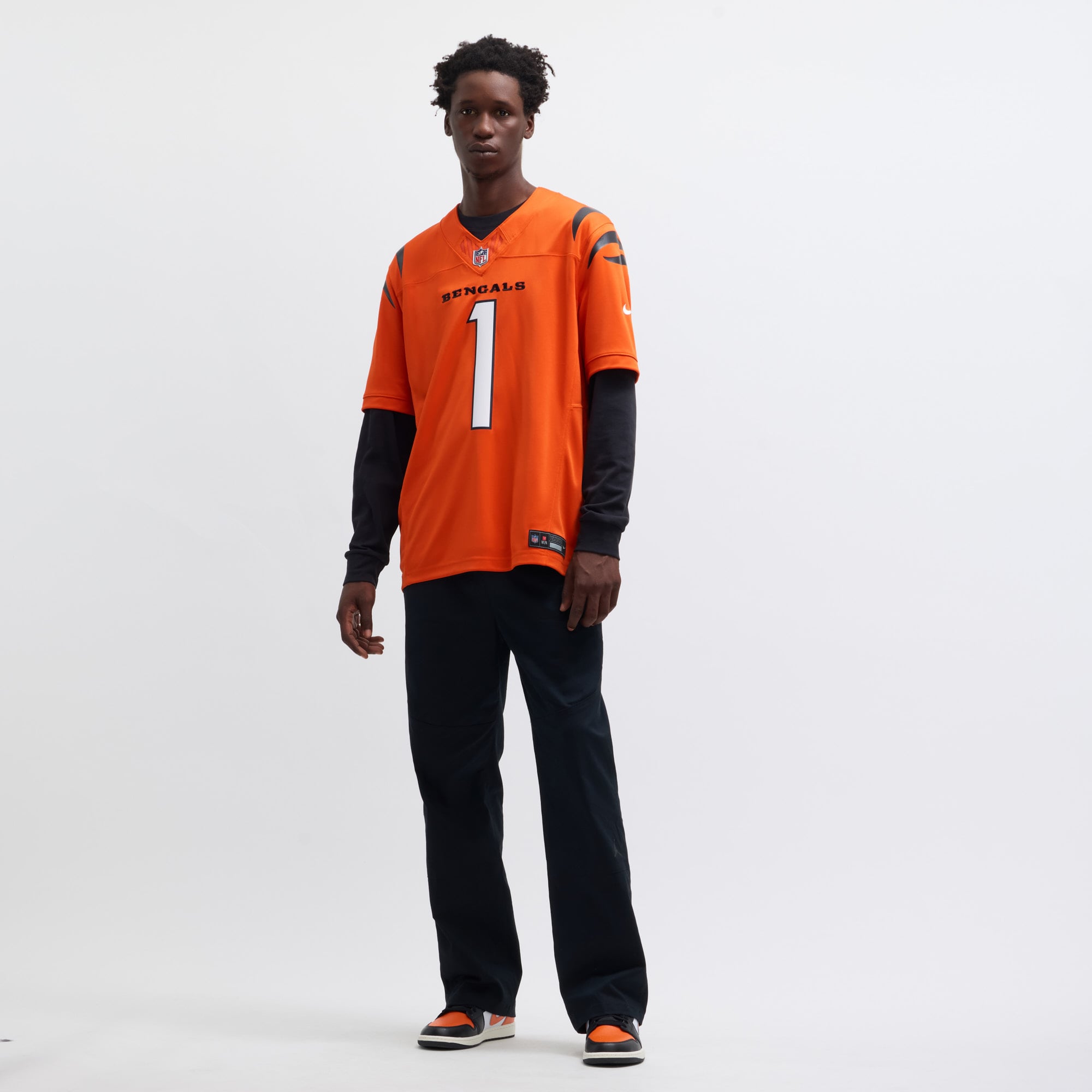 Ja'Marr Chase Cincinnati Bengals Vapor F.U.S.E. Limited Jersey - Orange - Image 8
