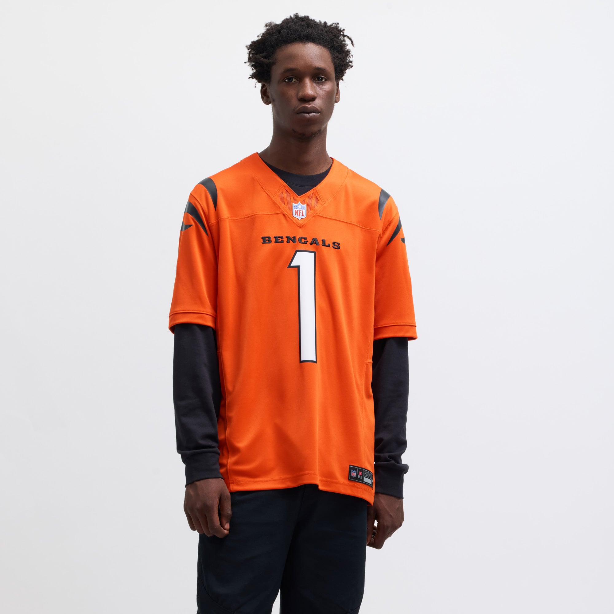 Ja'Marr Chase Cincinnati Bengals Vapor F.U.S.E. Limited Jersey - Orange - Image 6