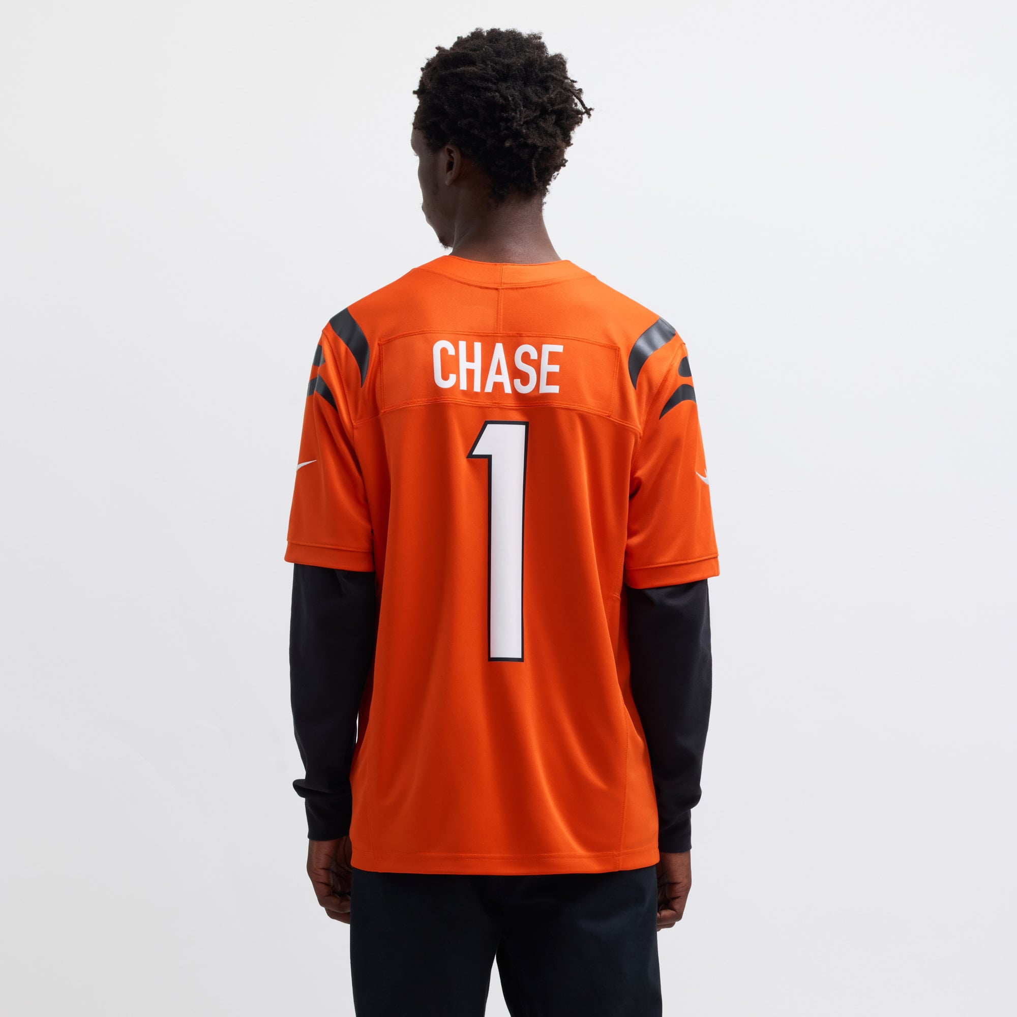 Ja'Marr Chase Cincinnati Bengals Vapor F.U.S.E. Limited Jersey - Orange - Image 7