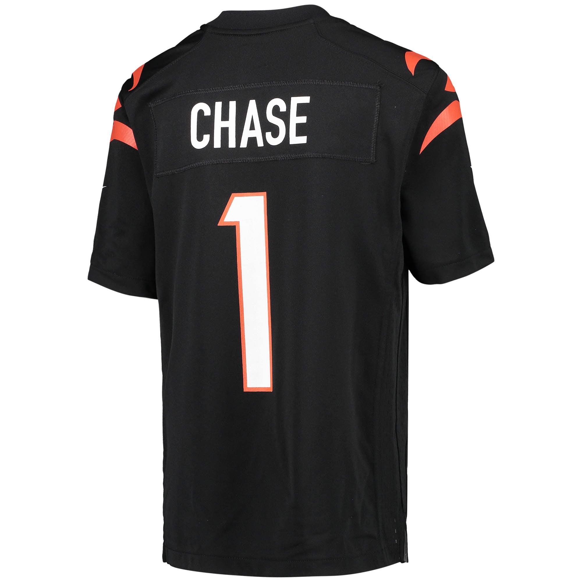 Ja'Marr Chase Cincinnati Bengals Youth Game Jersey - Black - Image 4