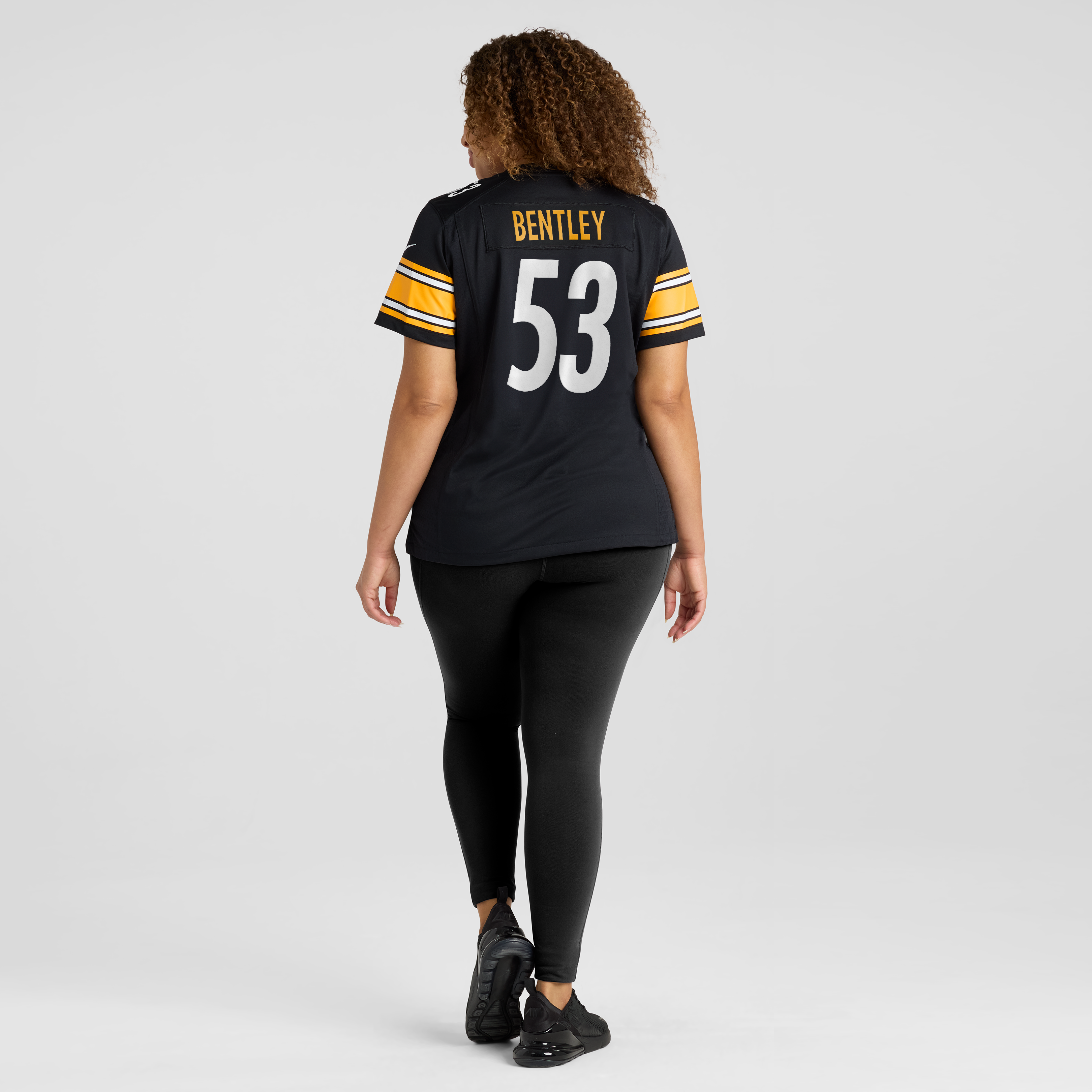 JaWhaun Bentley Pittsburgh Steelers Women's Team Game Jersey - Black - Image 8