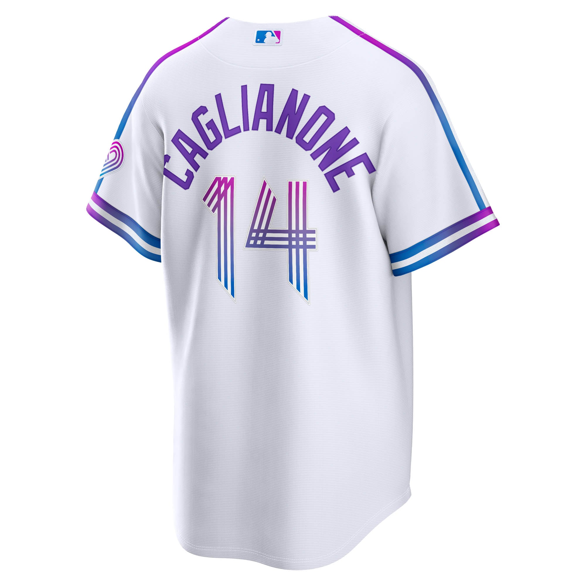 Jac Caglianone Kansas City Royals 2026 City Connect Stadium Jersey - White - Image 4