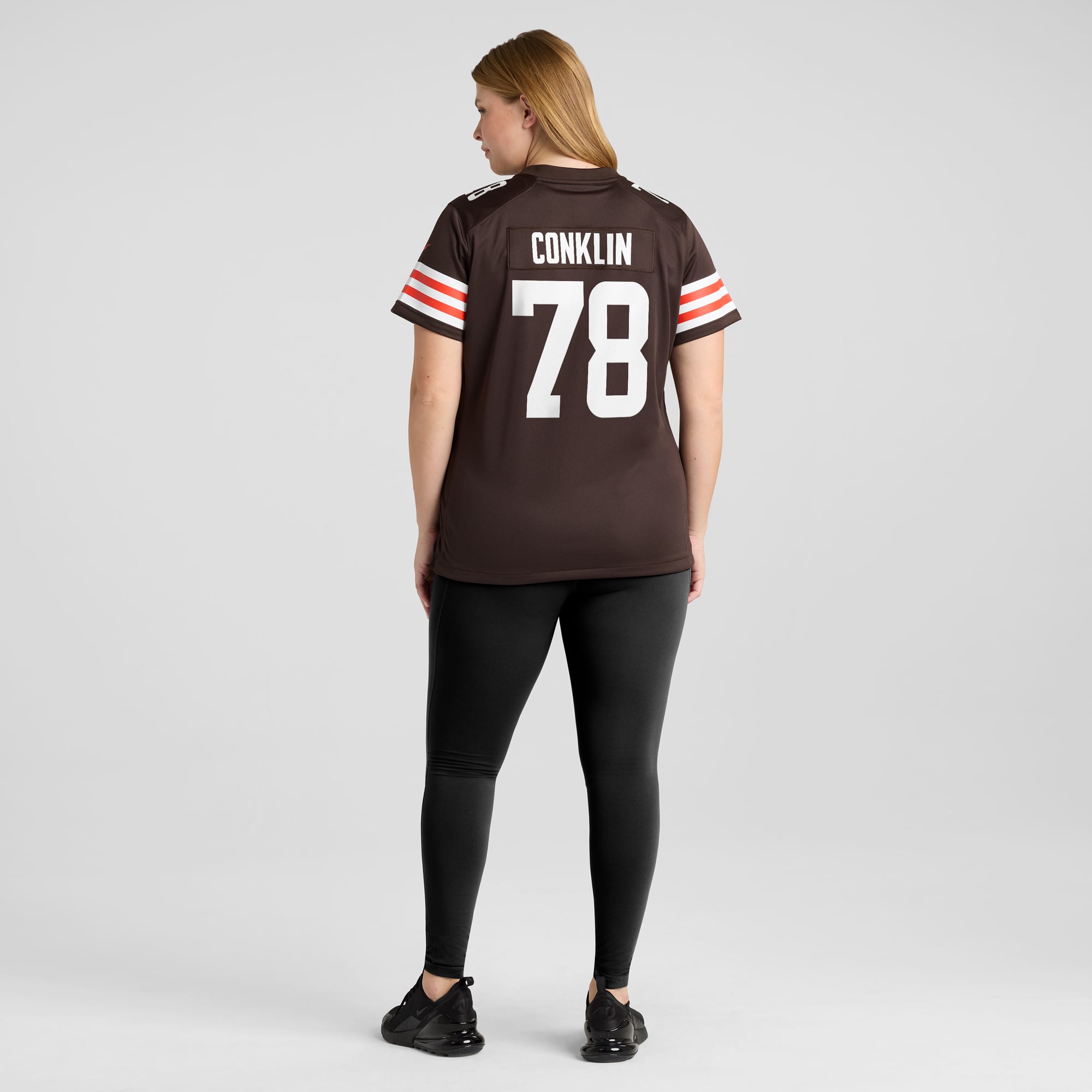 Jack Conklin Cleveland Browns Women's Game Jersey - Brown - Image 8
