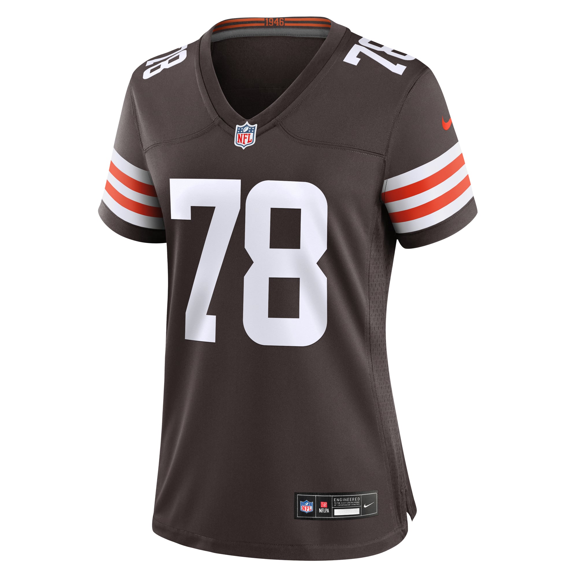 Jack Conklin Cleveland Browns Women's Game Jersey - Brown - Image 3