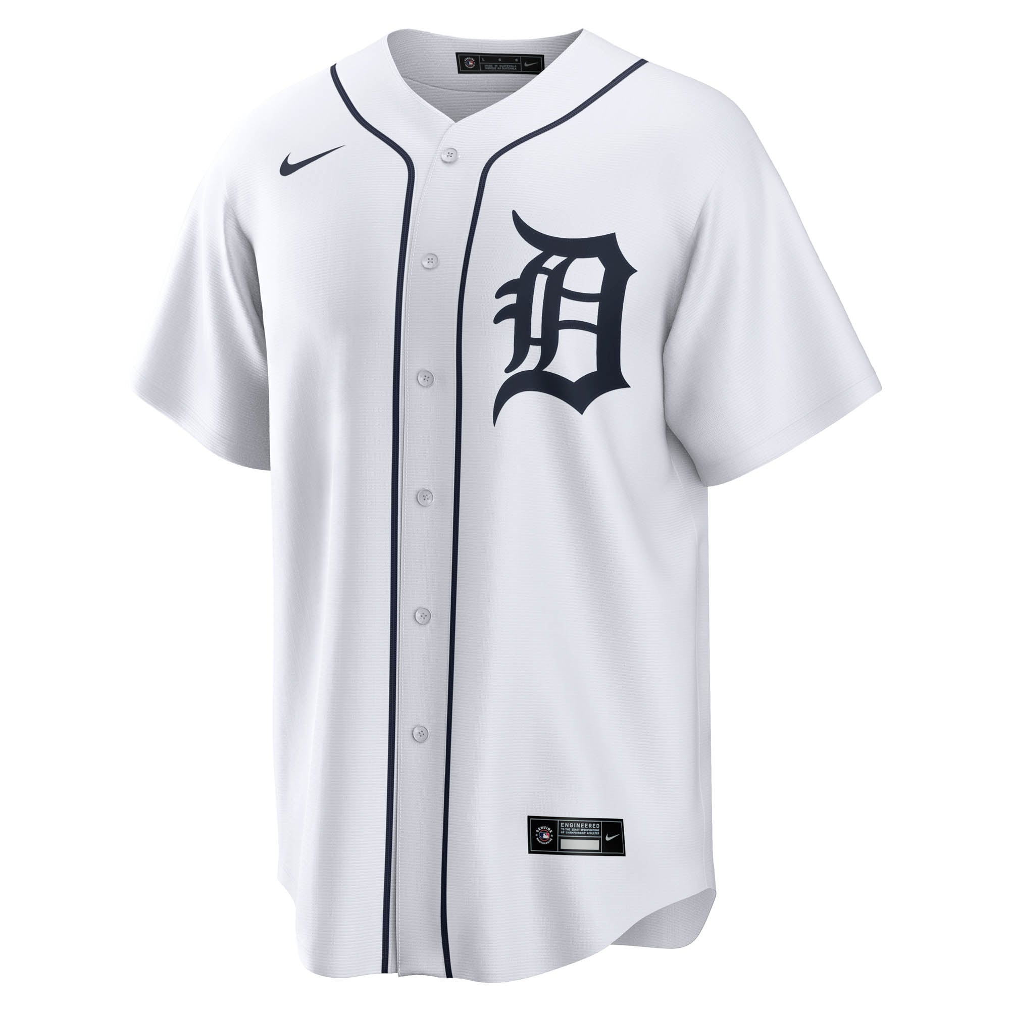 Jack Flaherty Detroit Tigers Home Jersey - White - Image 3