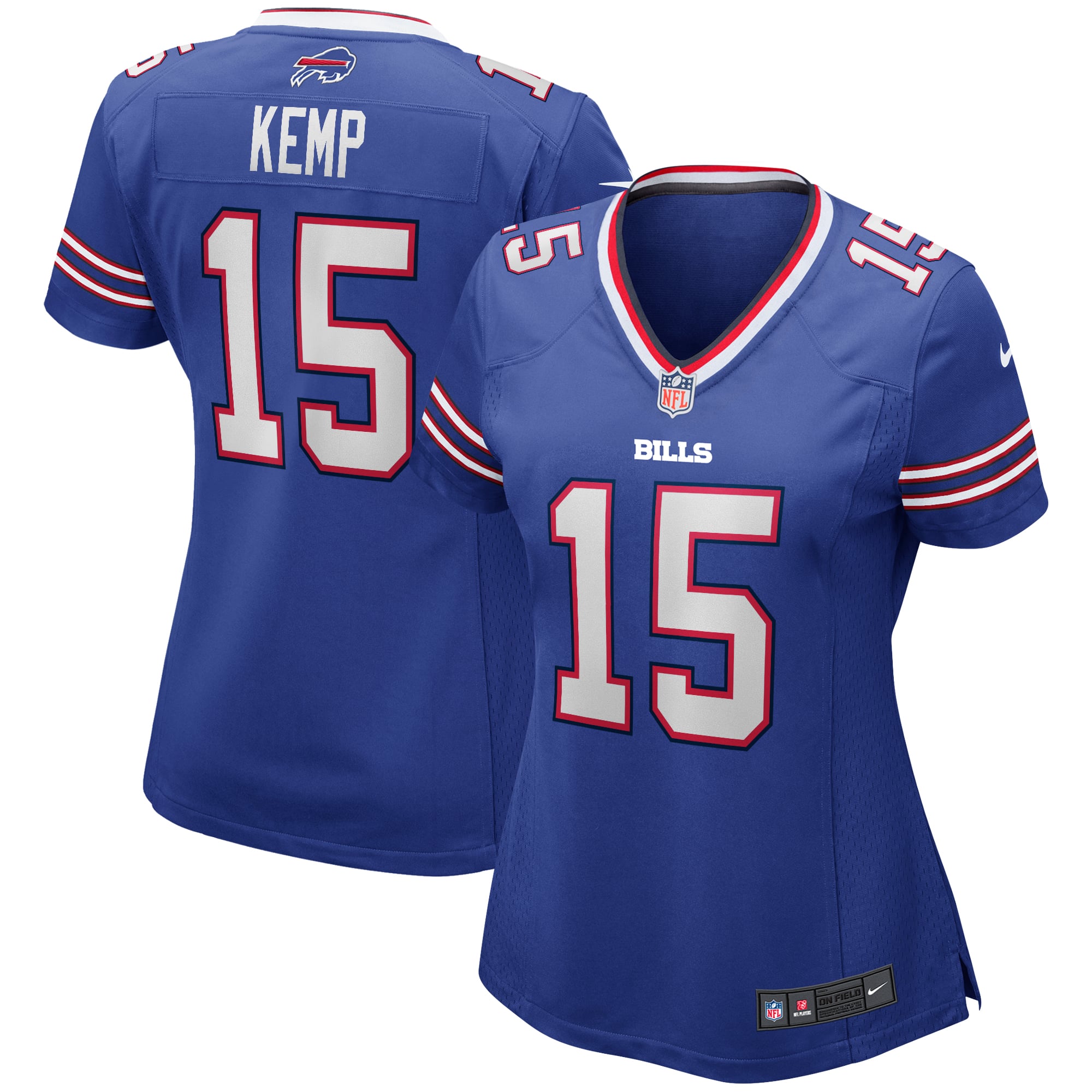Jack Kemp Buffalo Bills Women's Game Retired Player Jersey - Royal - Image 2