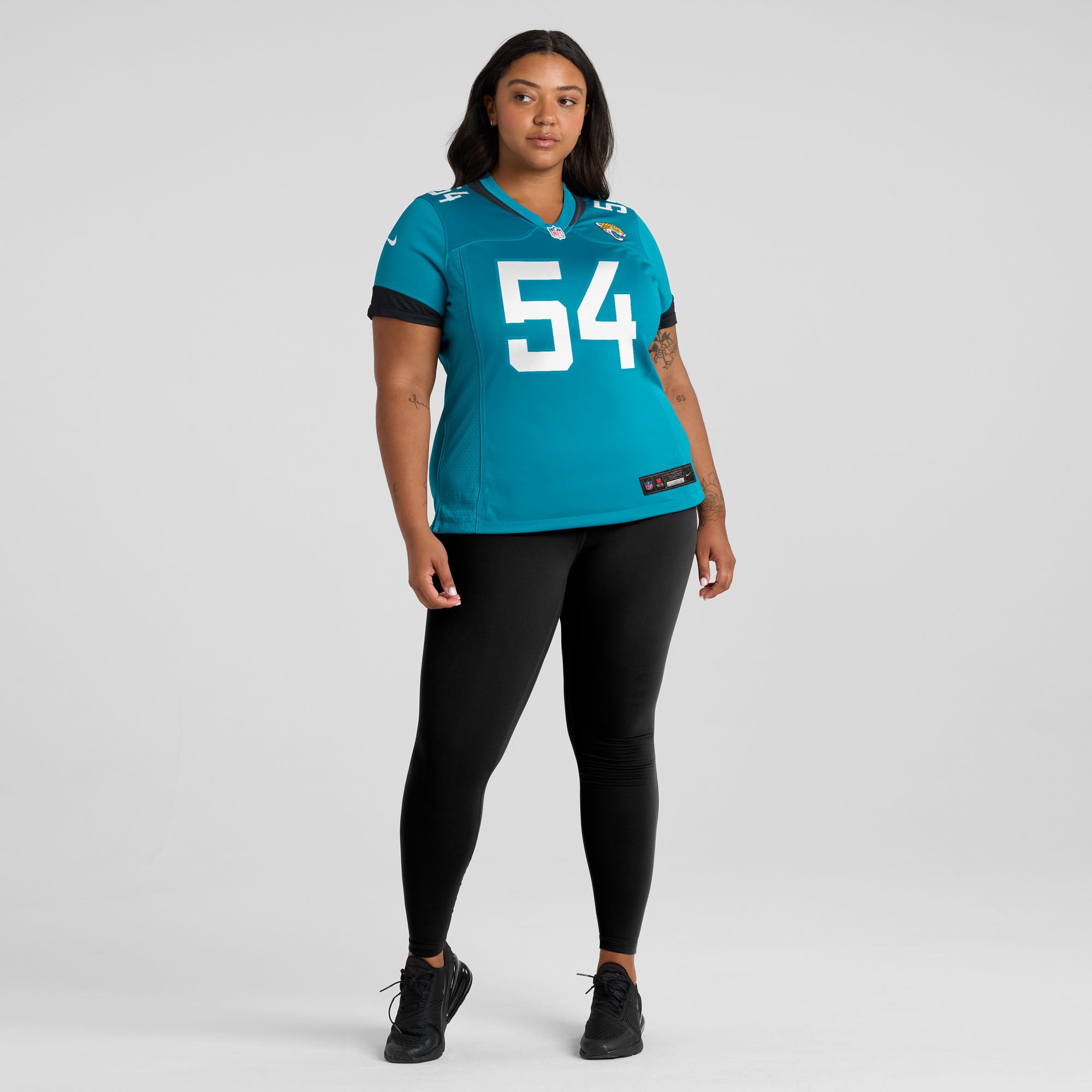 Jack Kiser Jacksonville Jaguars Women's Team Game Jersey - Teal - Image 7