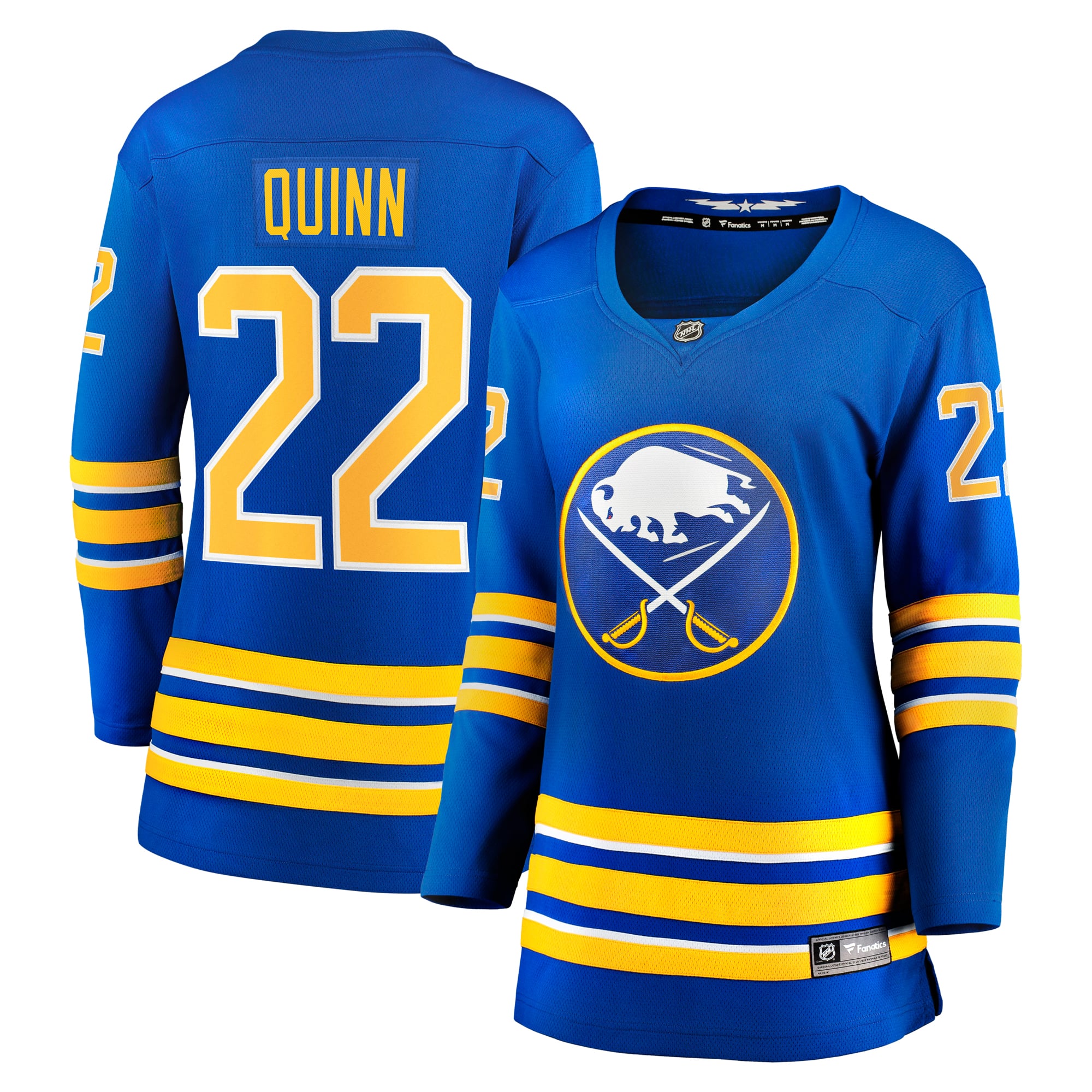 Jack Quinn Buffalo Sabres Women's Home Breakaway Player Jersey - Royal - Image 2