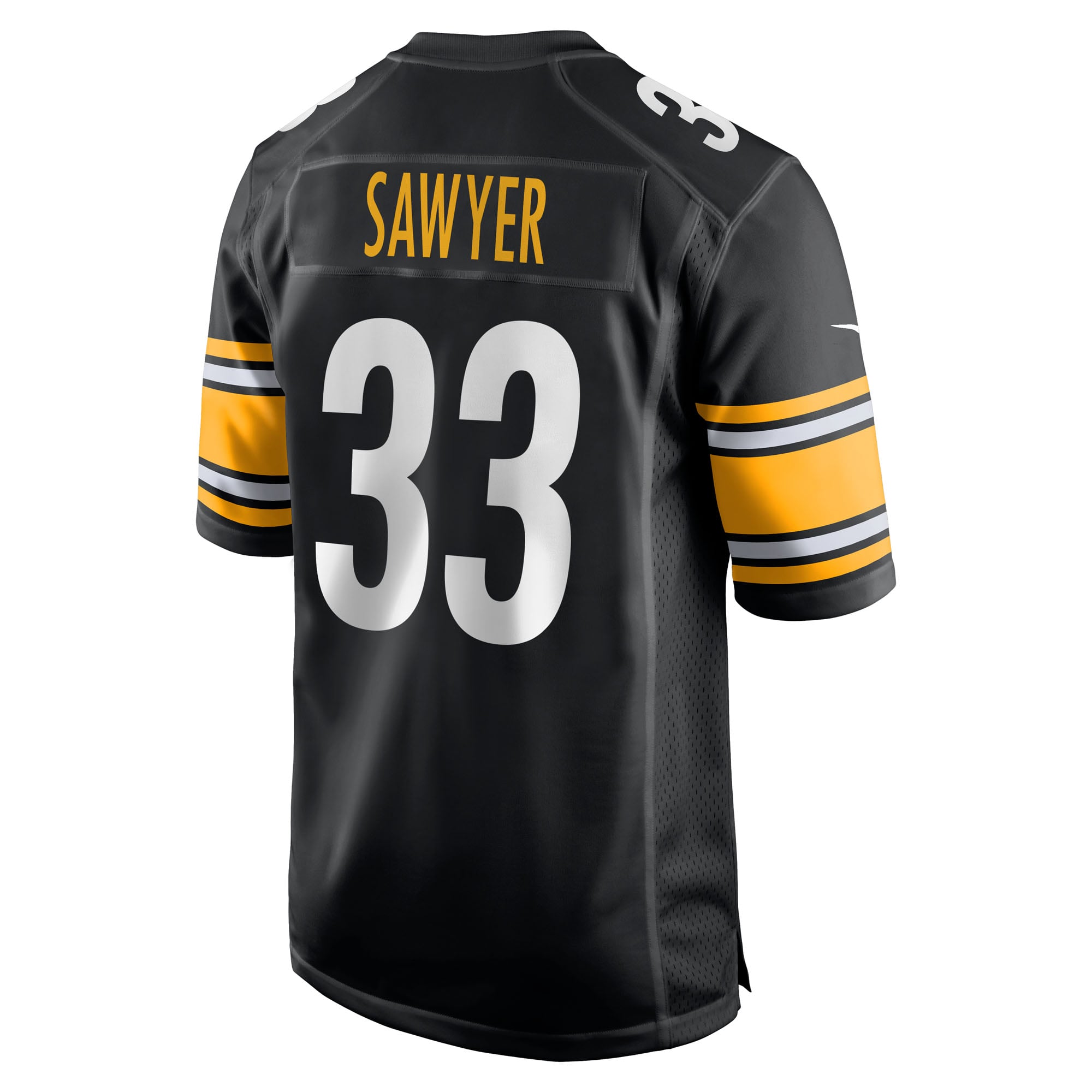 Jack Sawyer Pittsburgh Steelers Team Game Jersey - Black - Black - Image 4