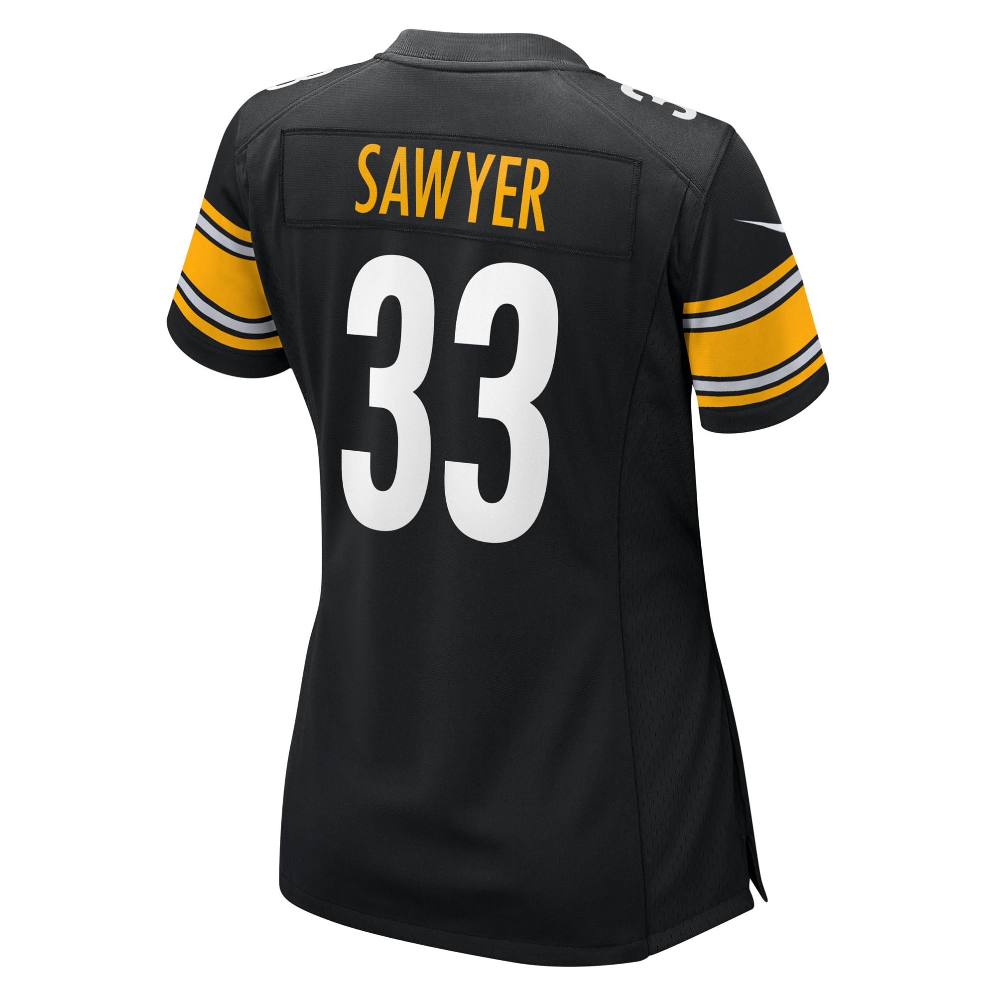 Jack Sawyer Pittsburgh Steelers Women's Team Game Jersey - Black - Black - Image 4