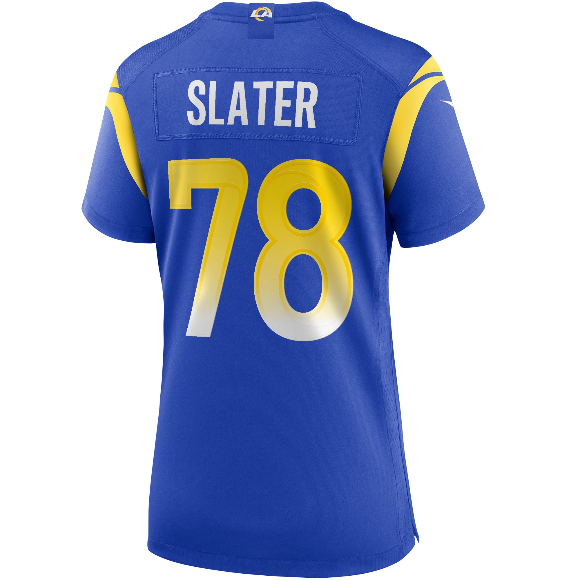 Jackie Slater Los Angeles Rams Women's Game Retired Player Jersey - Royal - Image 4