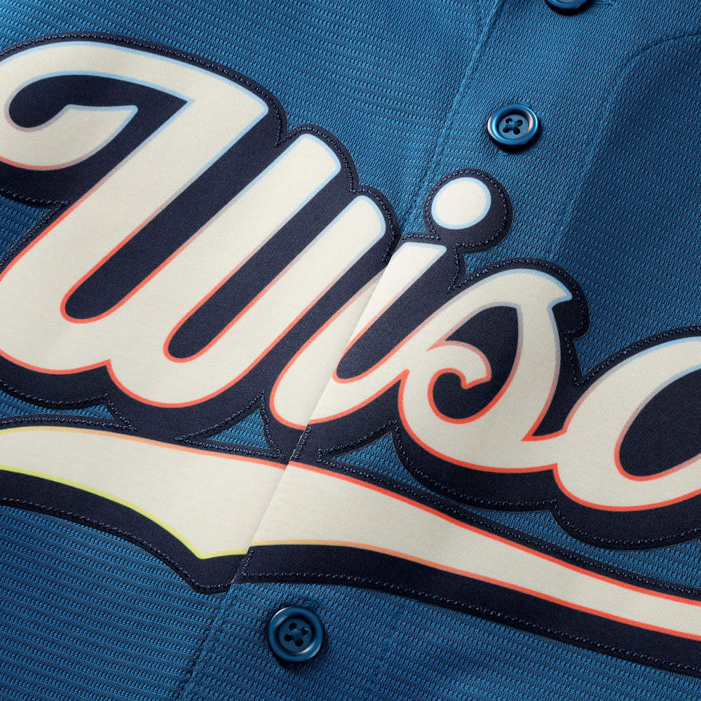 Jackson Chourio Milwaukee Brewers 2026 City Connect Stadium Jersey - Mineral Blue - Image 6