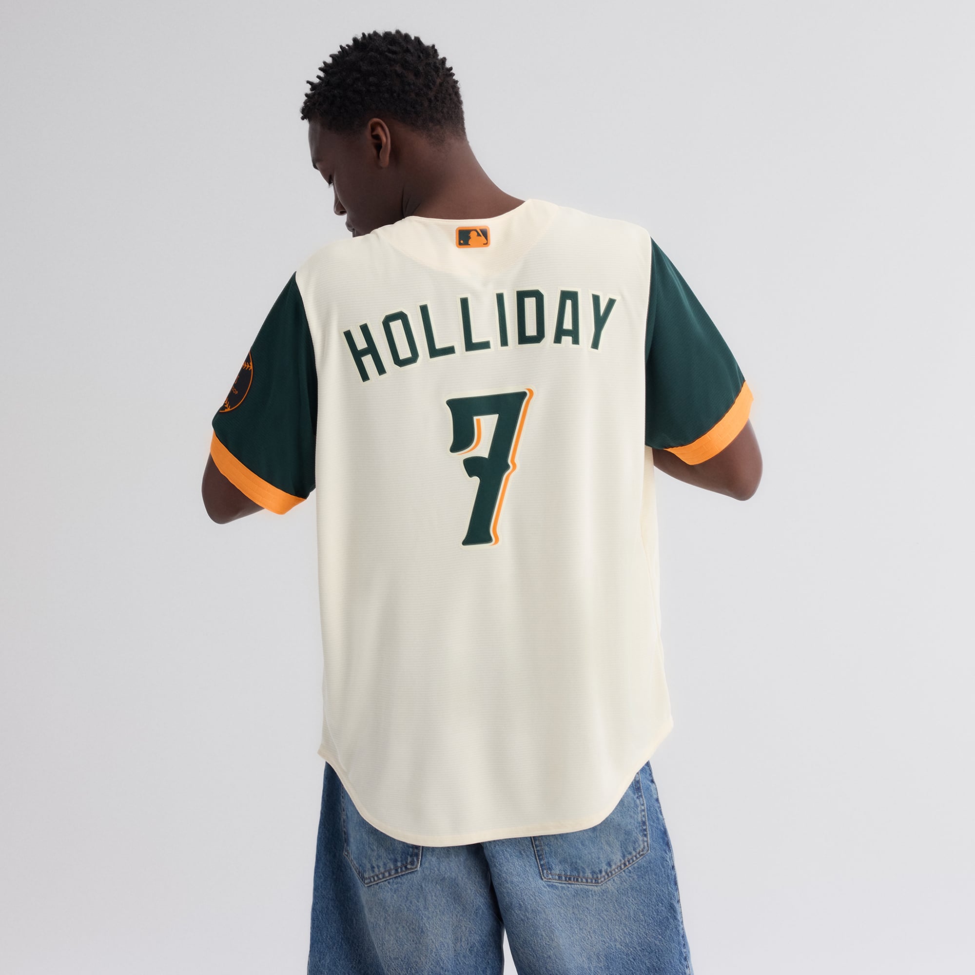 Jackson Holliday Baltimore Orioles 2026 City Connect Stadium Jersey - Cream - Image 6