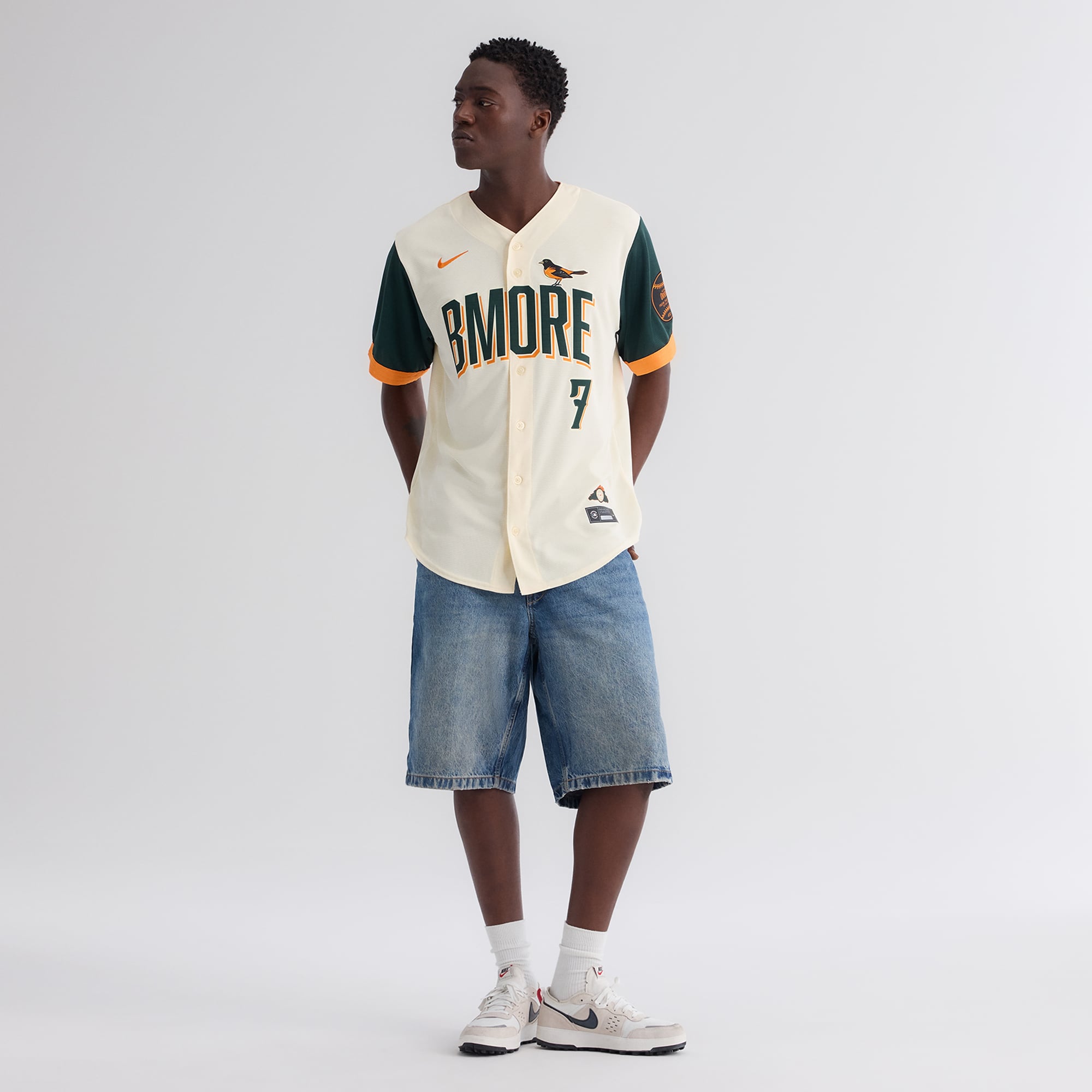 Jackson Holliday Baltimore Orioles 2026 City Connect Stadium Jersey - Cream - Image 7