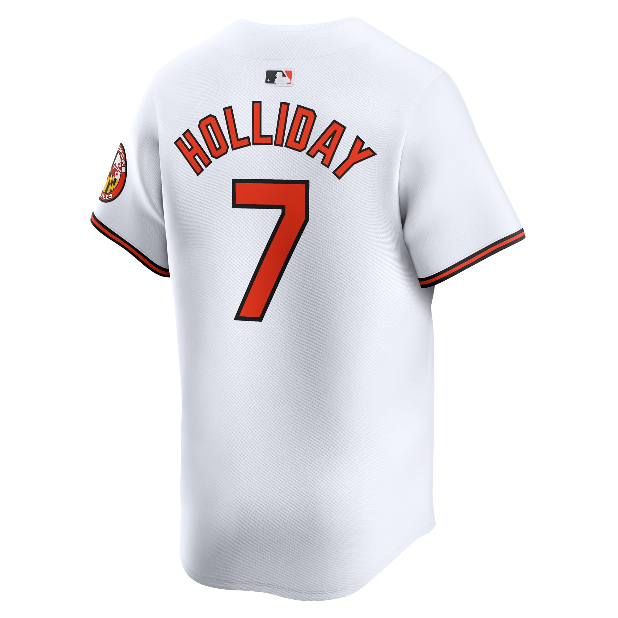 Jackson Holliday Baltimore Orioles Home Limited Player Jersey - White - Image 4