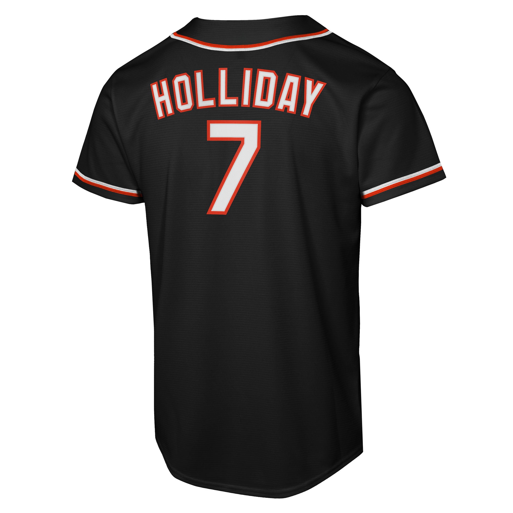 Jackson Holliday Baltimore Orioles Youth Fashion Player Jersey - Black - Image 4