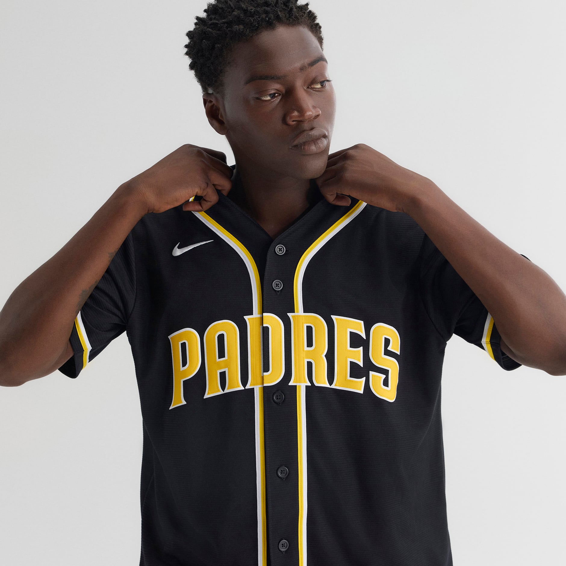 Jackson Merrill San Diego Padres Fashion Black Out Jersey - Image 10