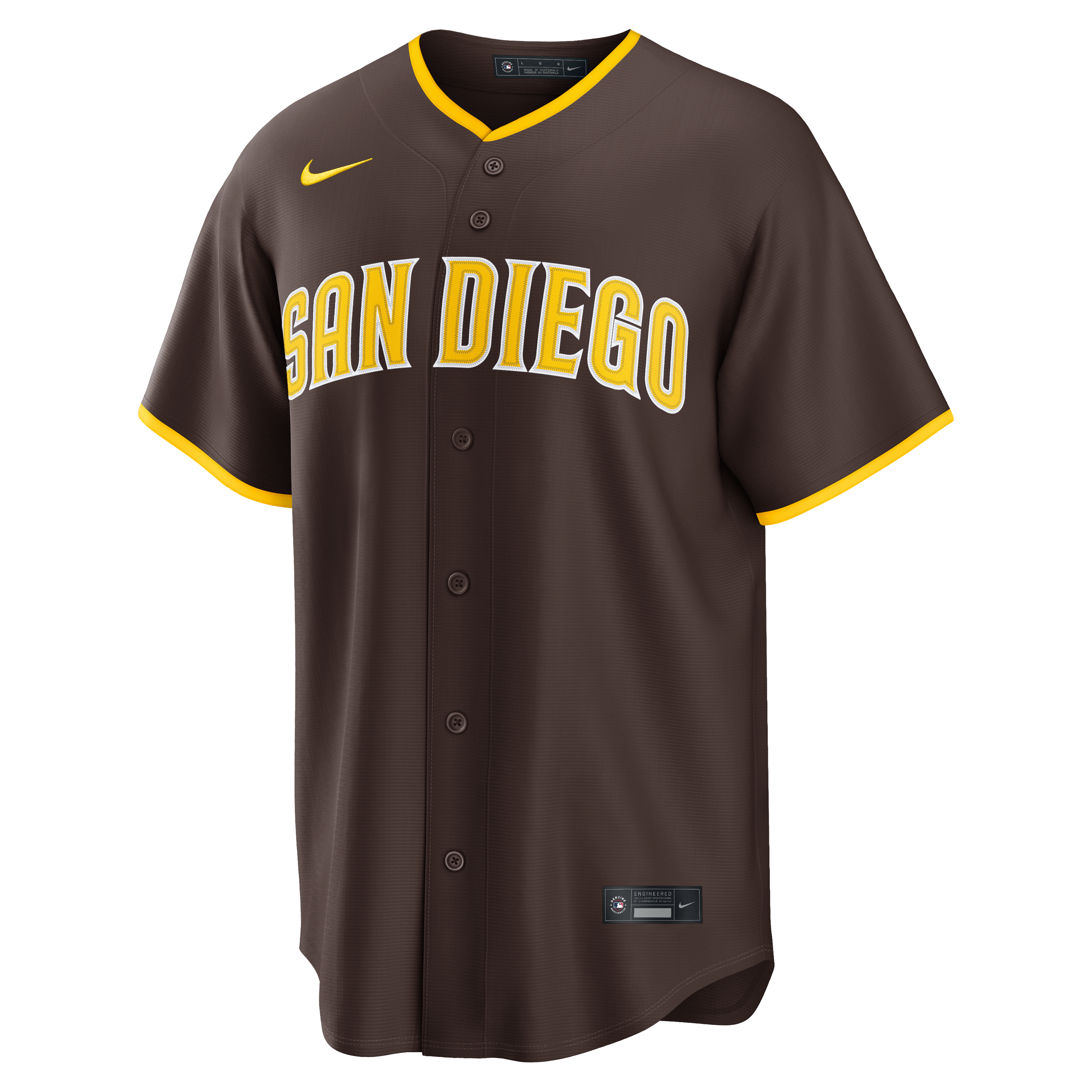 Jackson Merrill San Diego Padres Road Jersey - Brown - Image 3