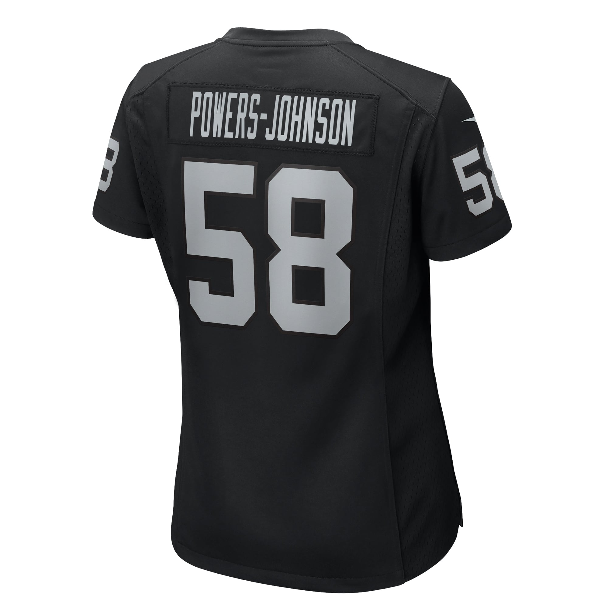Jackson Powers-Johnson Las Vegas Raiders Women's Game Jersey - Black - Image 4
