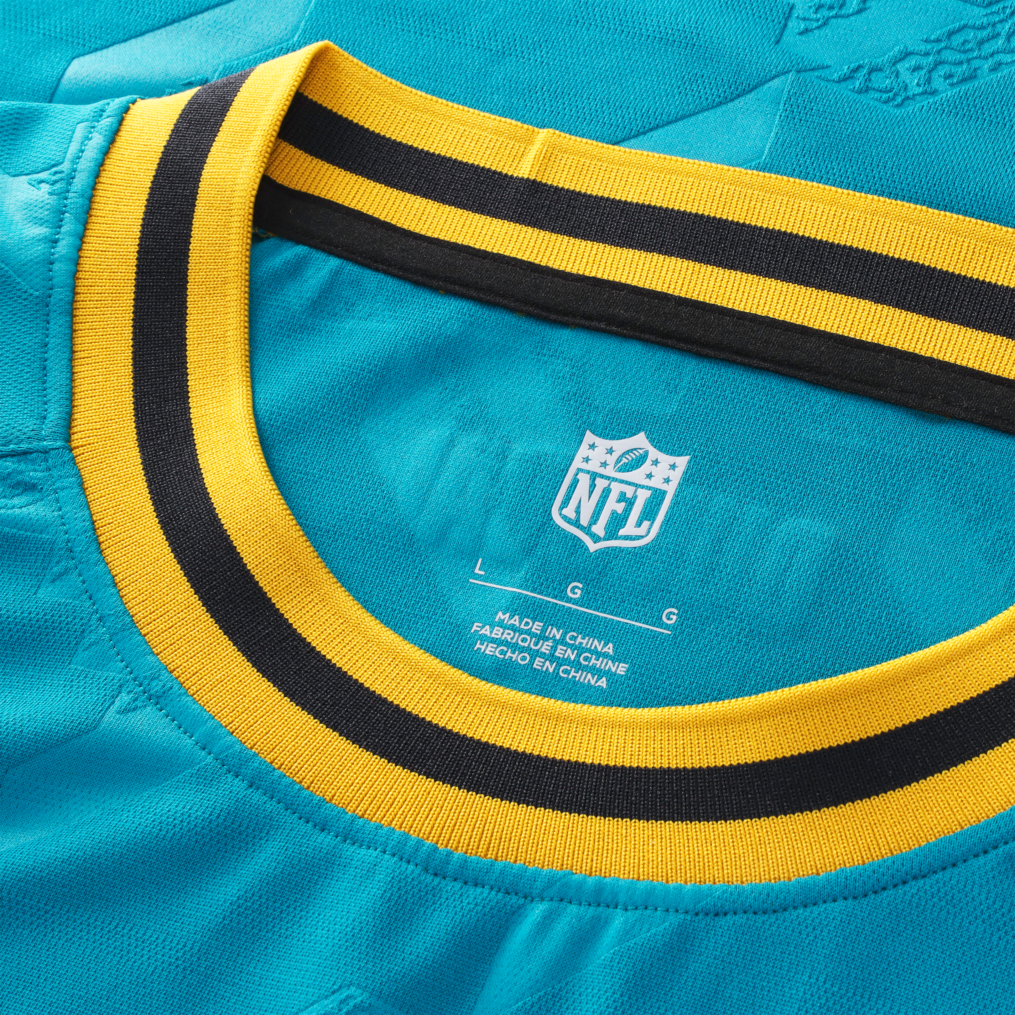 Jacksonville Jaguars Youth Football x Football Fan Top - Teal - Image 4