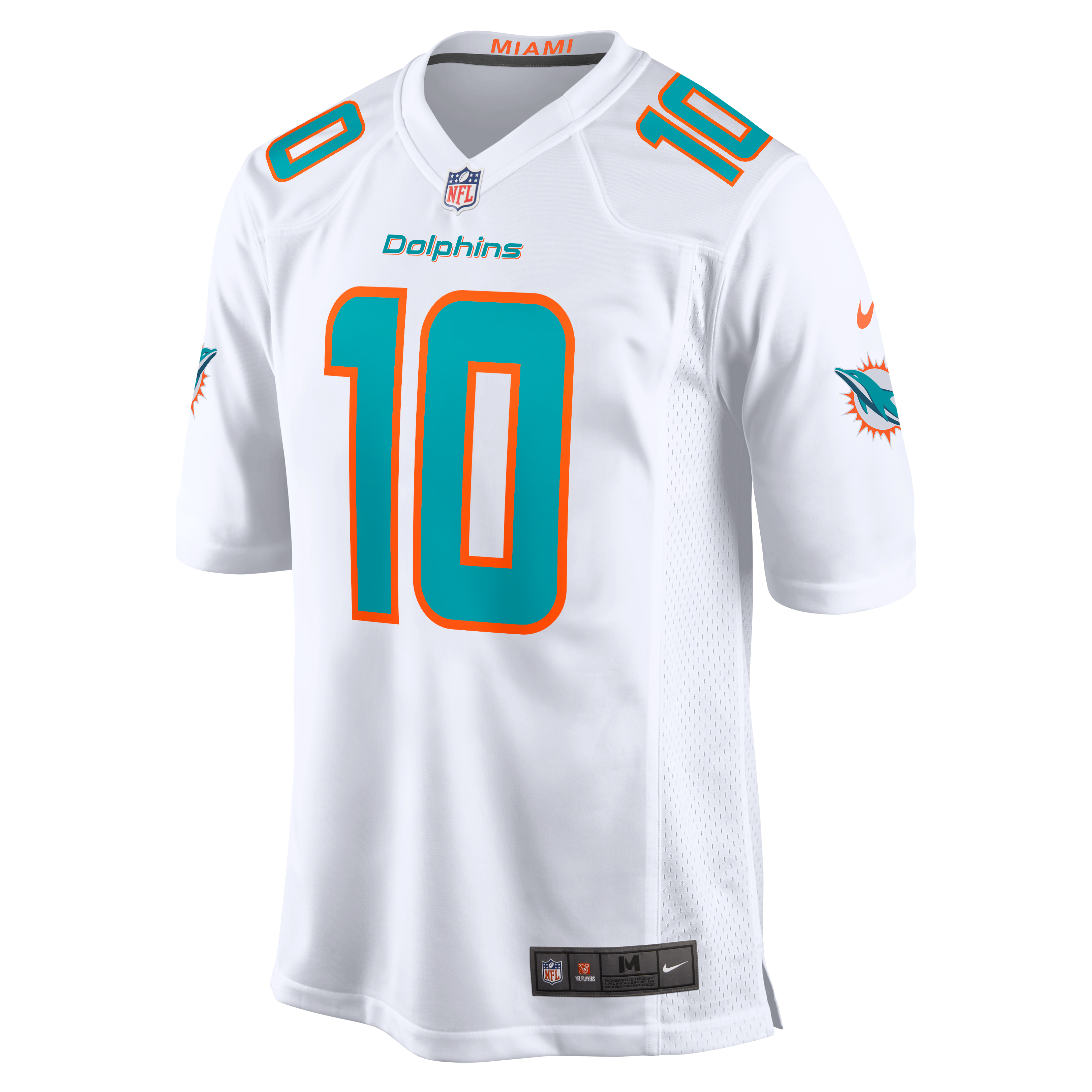 Jacob Rodriguez Miami Dolphins Alternate Game Jersey - White - Image 3