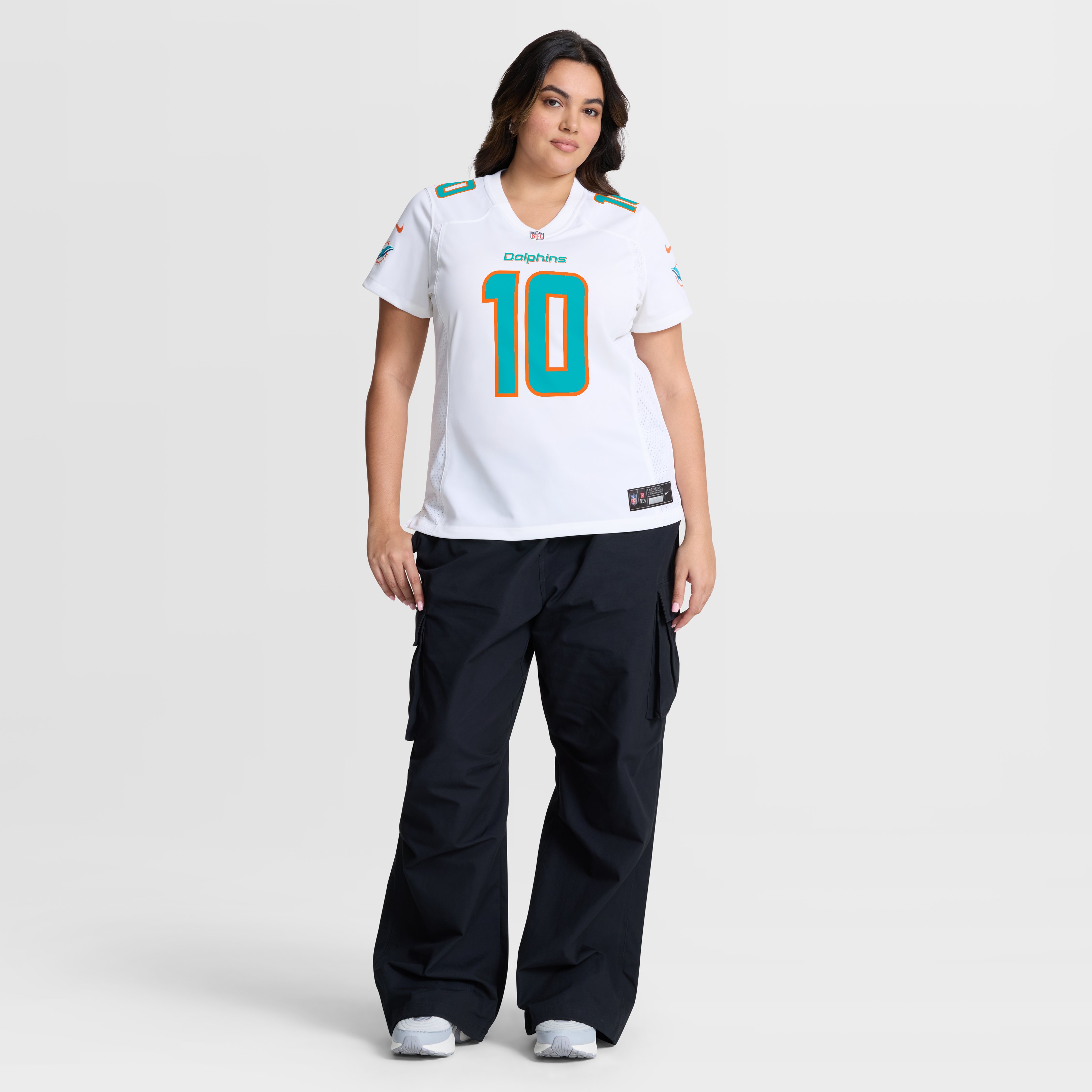 Jacob Rodriguez Miami Dolphins Women's Team Game Jersey - White - Image 5
